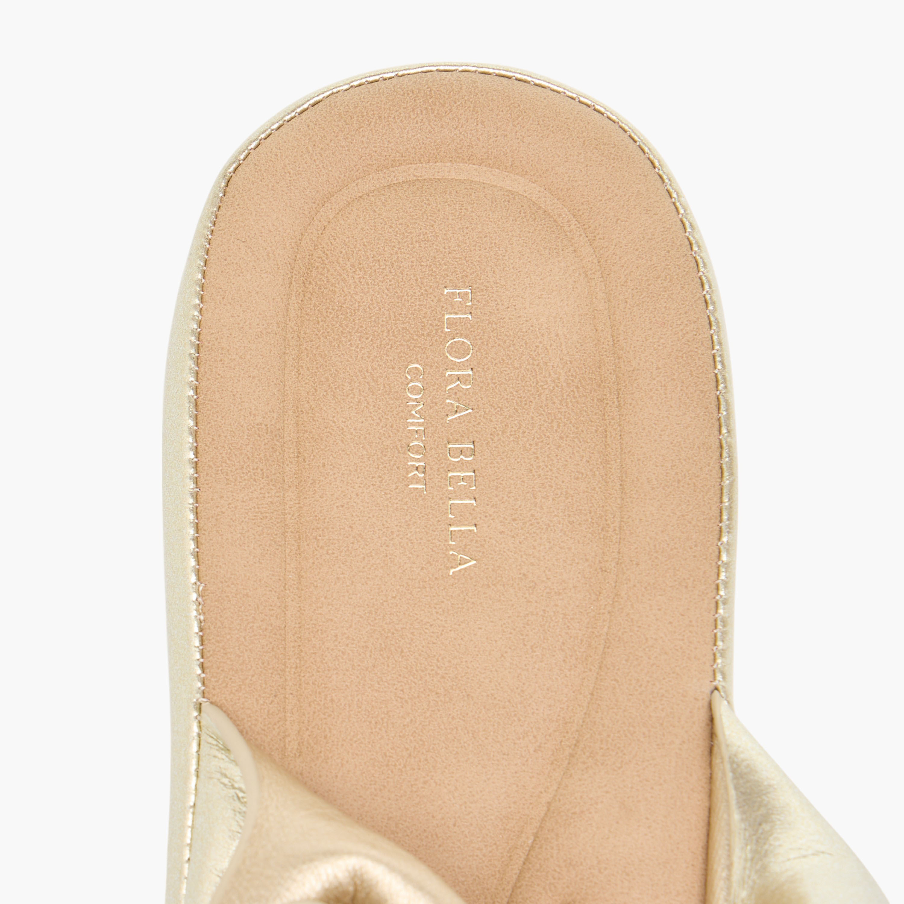 Flora Bella Solid Comfort Sandals with Hook and Loop Closure-women-shoes-flats-sandals-image-5