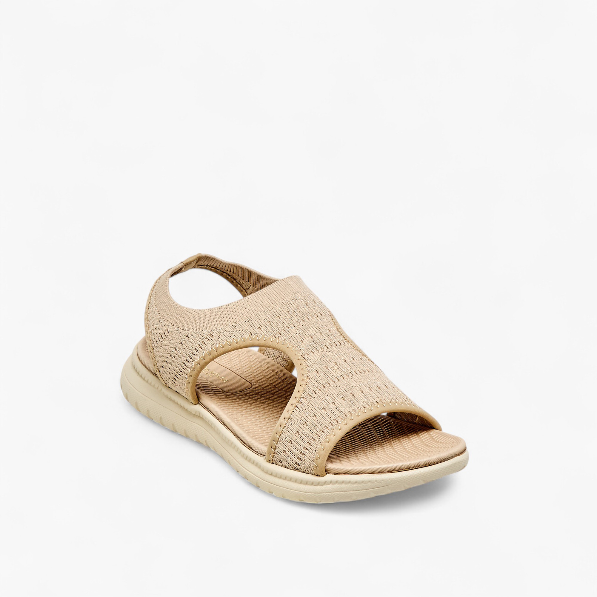 Flora Bella Textured Comfort Sandals with Backstrap-women-shoes-flats-sandals-image-2