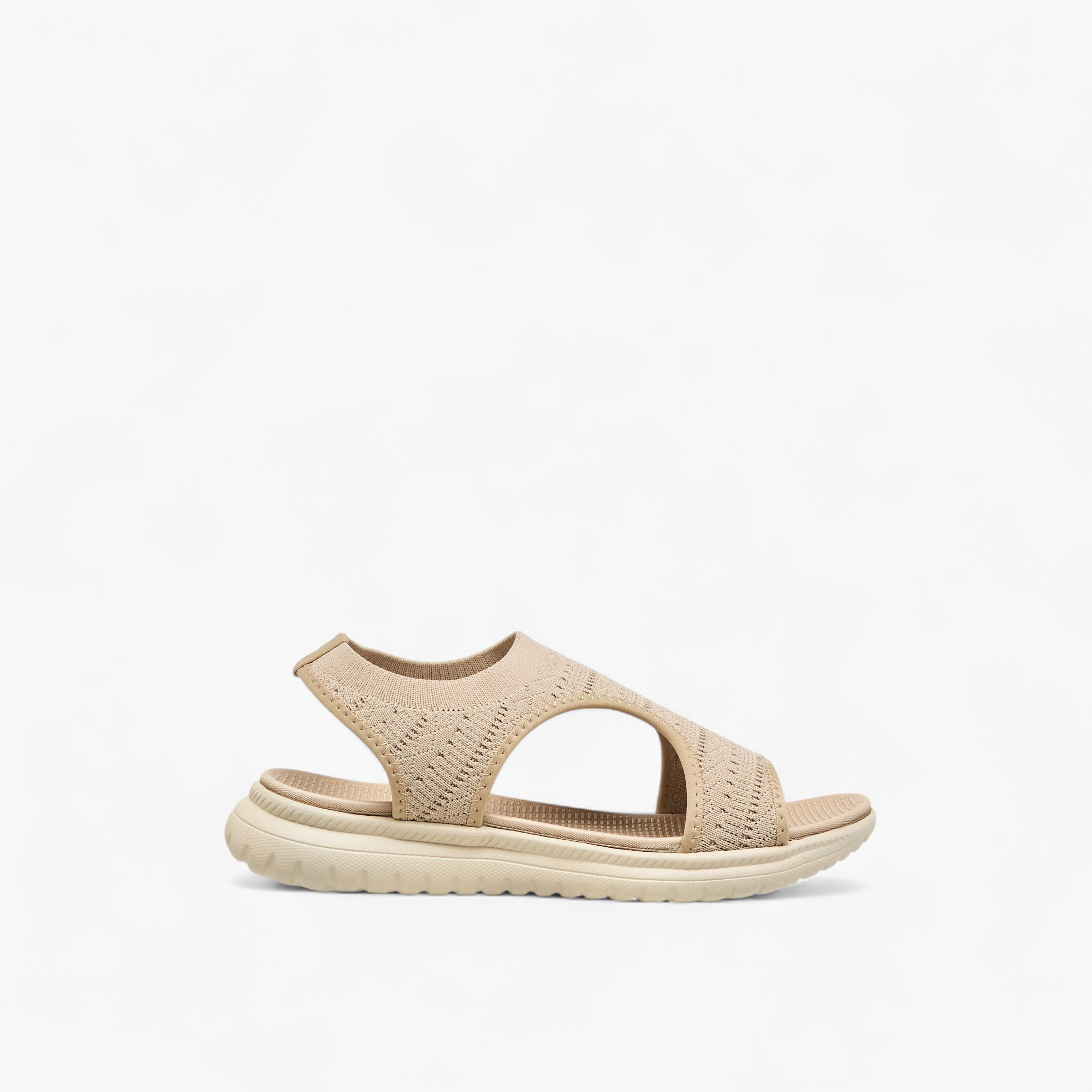 Flora Bella Textured Comfort Sandals with Backstrap-women-shoes-flats-sandals-image-3