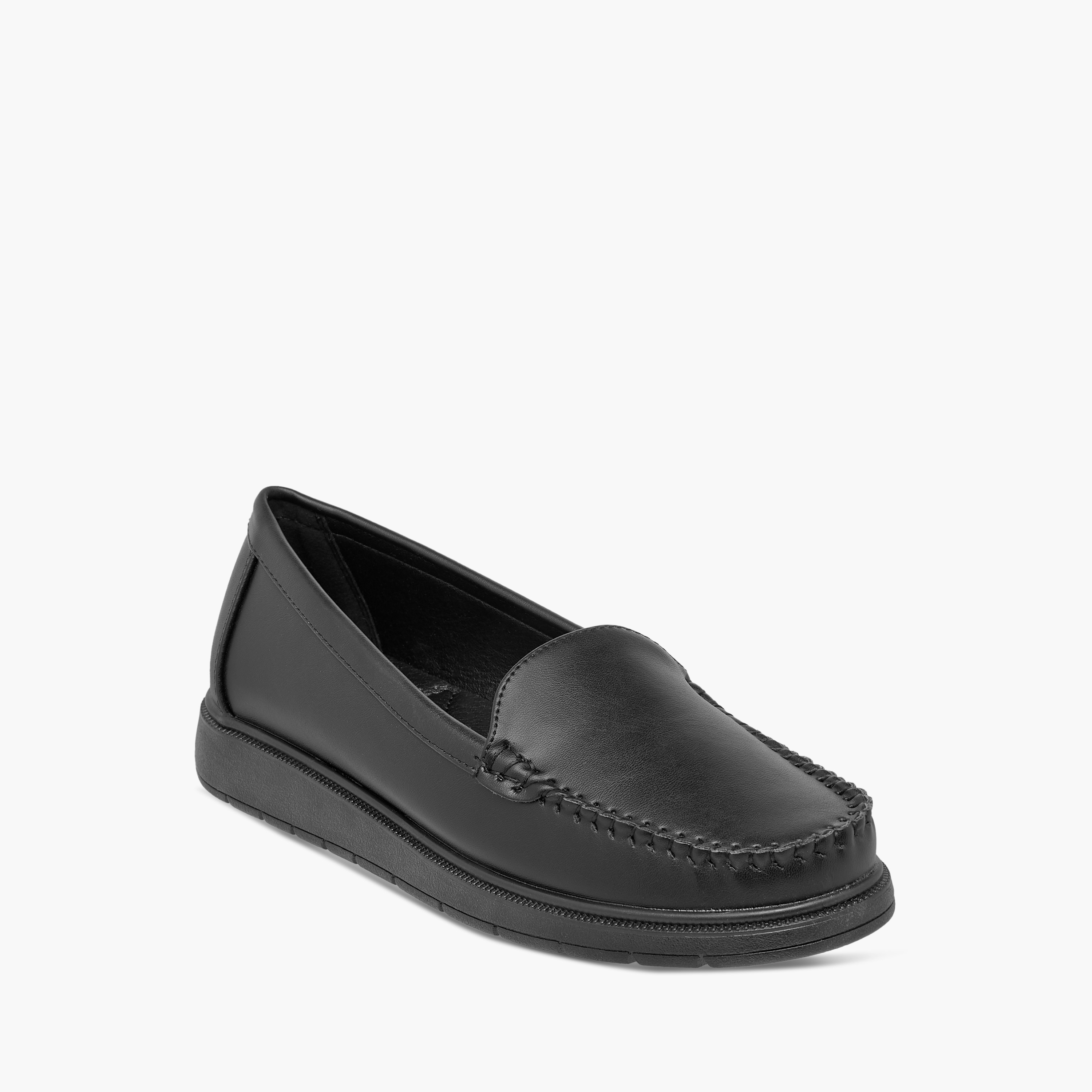 حذاء سادة سهل الارتداء من فلورا بيلا-women-shoes-flats-loafers-image-2