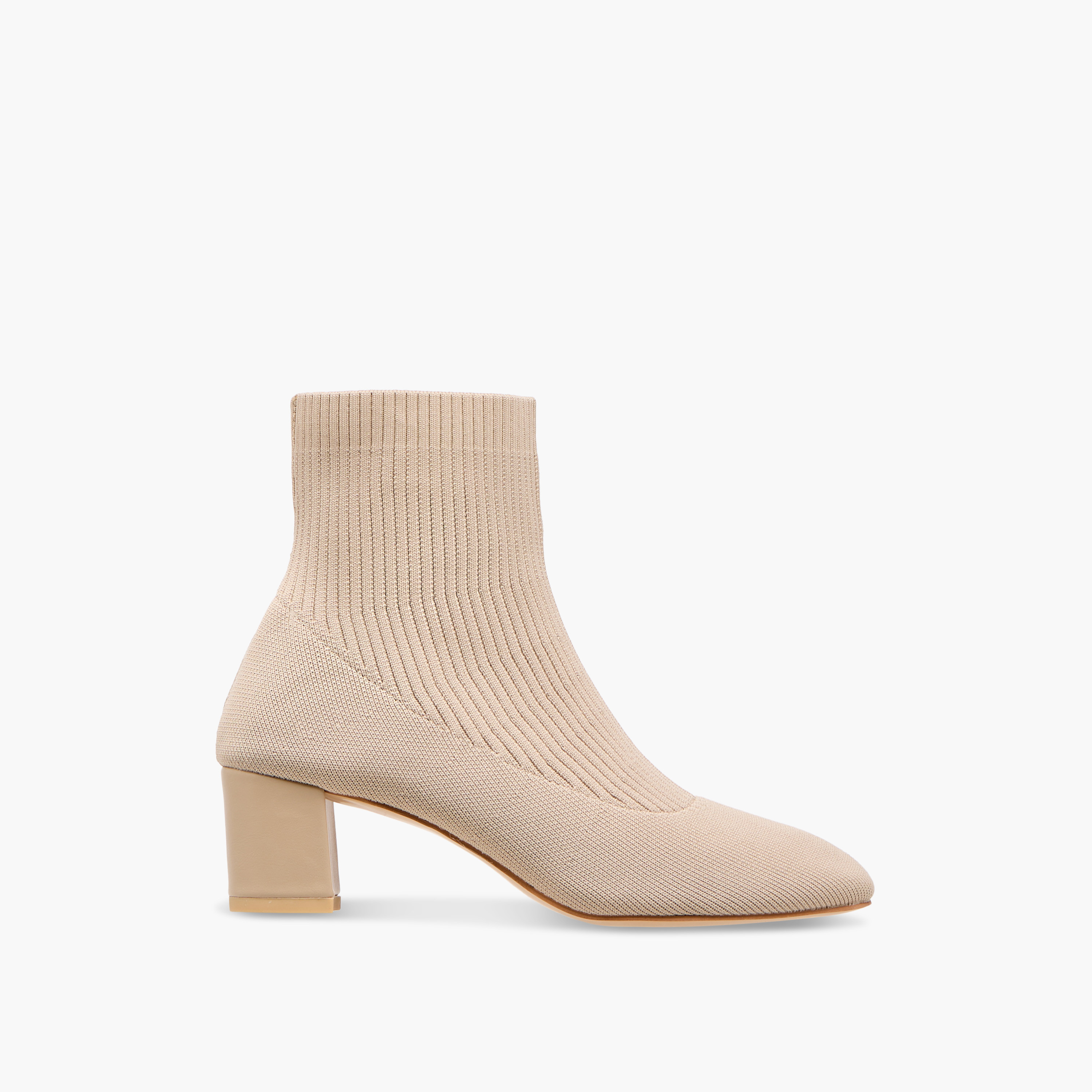 Flora Bella Ribbed Ankle Boots with Block Heels-women-shoes-boots-image-3