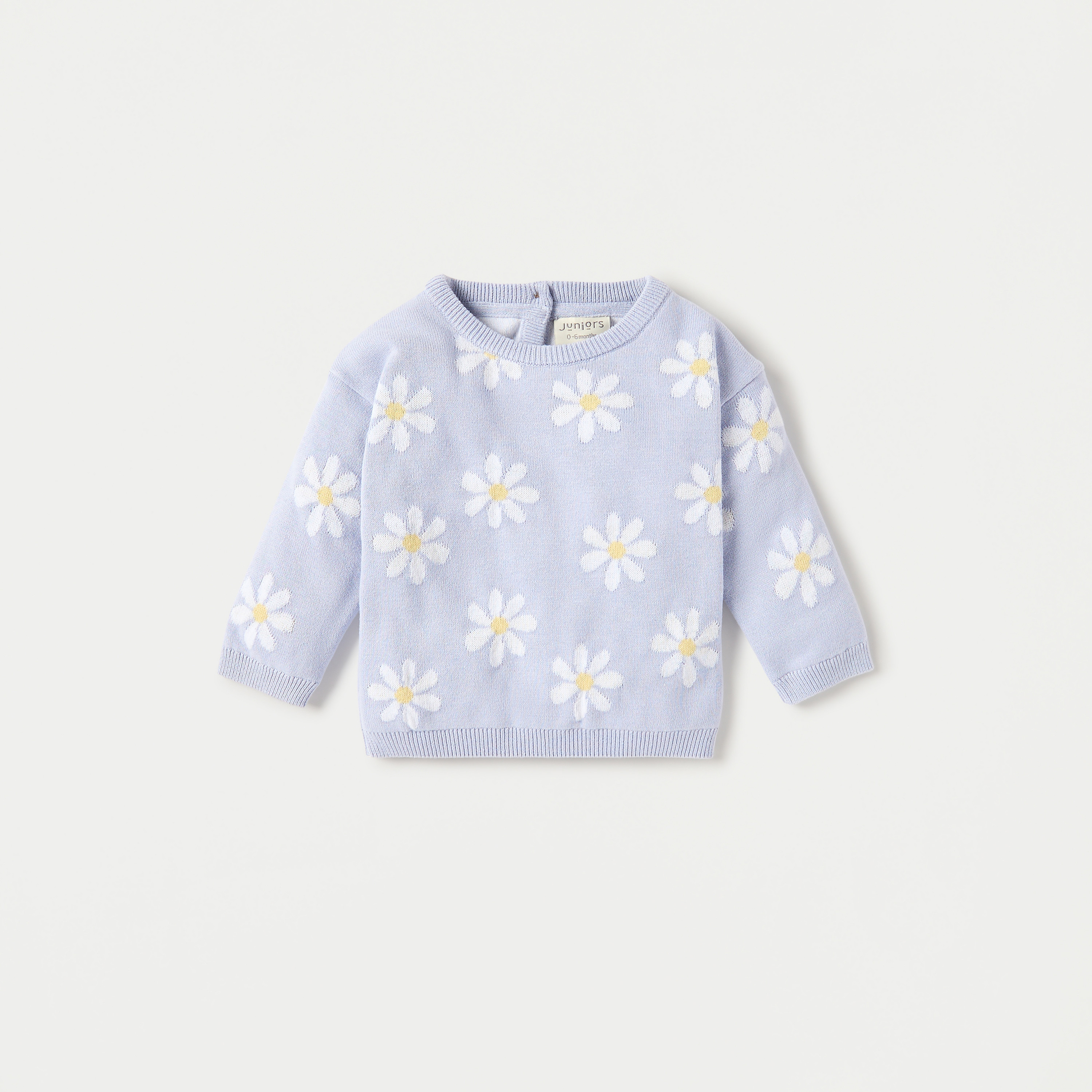 Juniors Floral Print Sweater and Pyjama Set-baby-girls-clothing-nightwear-pyjamasets-image-3