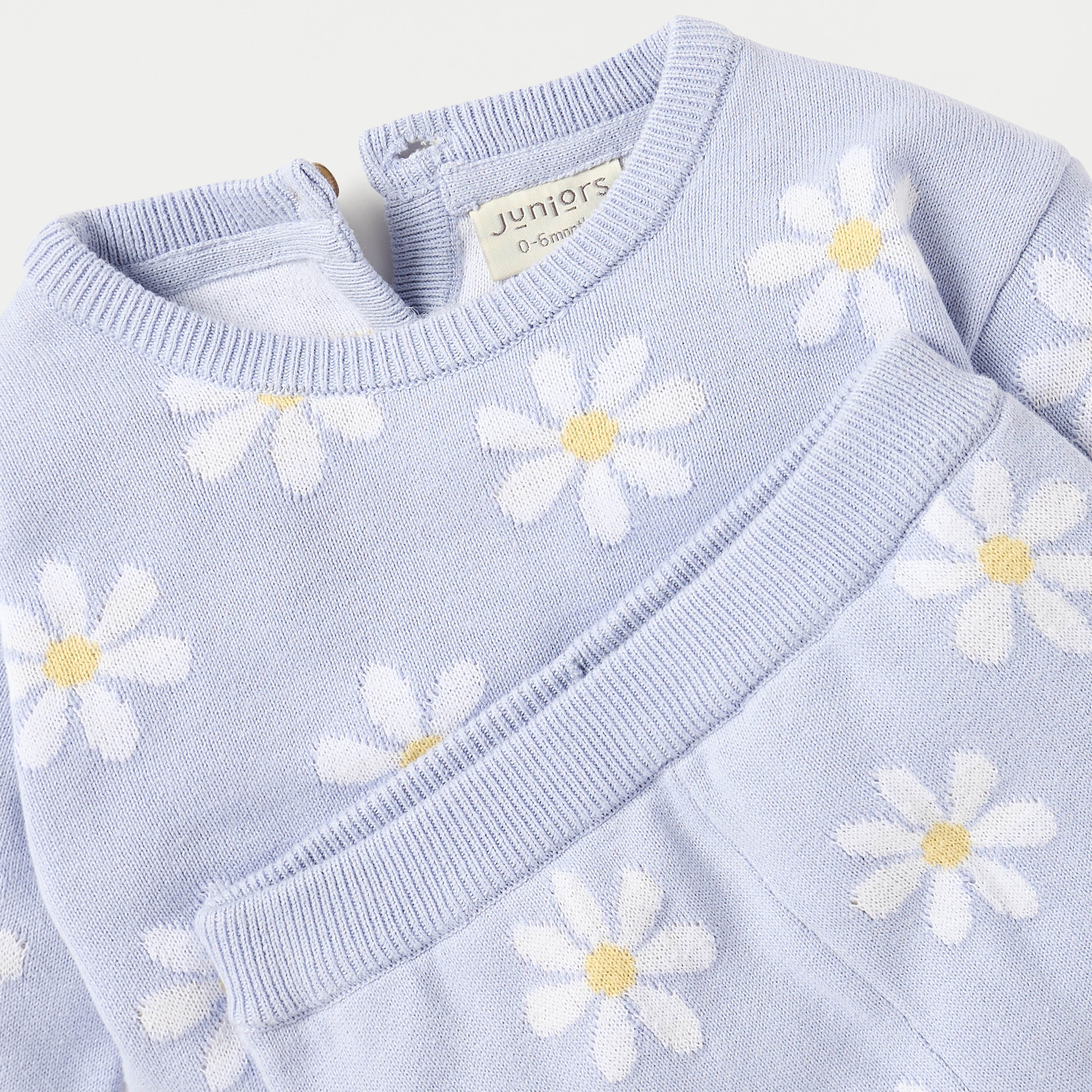 Juniors Floral Print Sweater and Pyjama Set-baby-girls-clothing-nightwear-pyjamasets-image-5