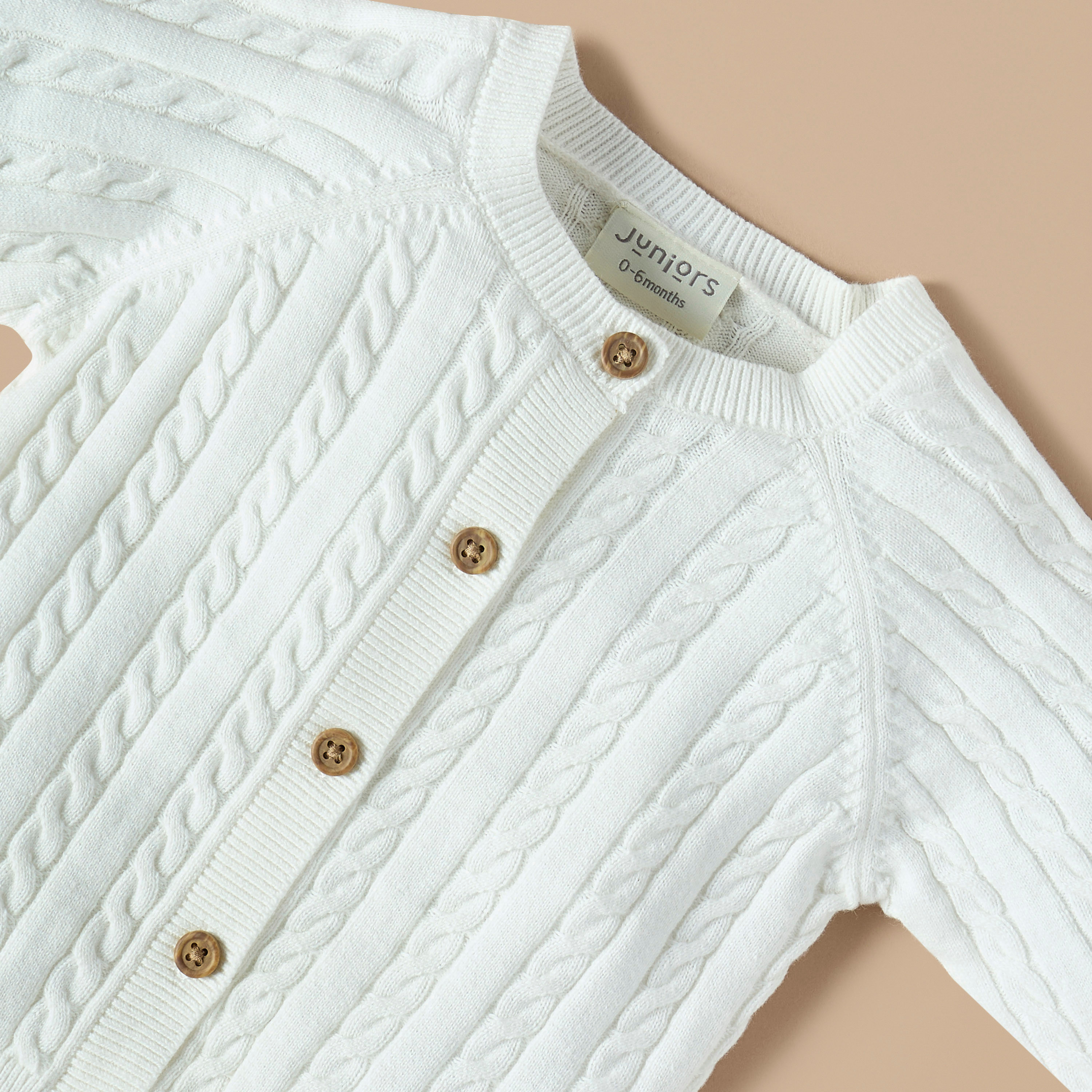 Juniors Textured Cardigan and Pyjama Set-baby-girls-clothing-nightwear-pyjamasets-image-4