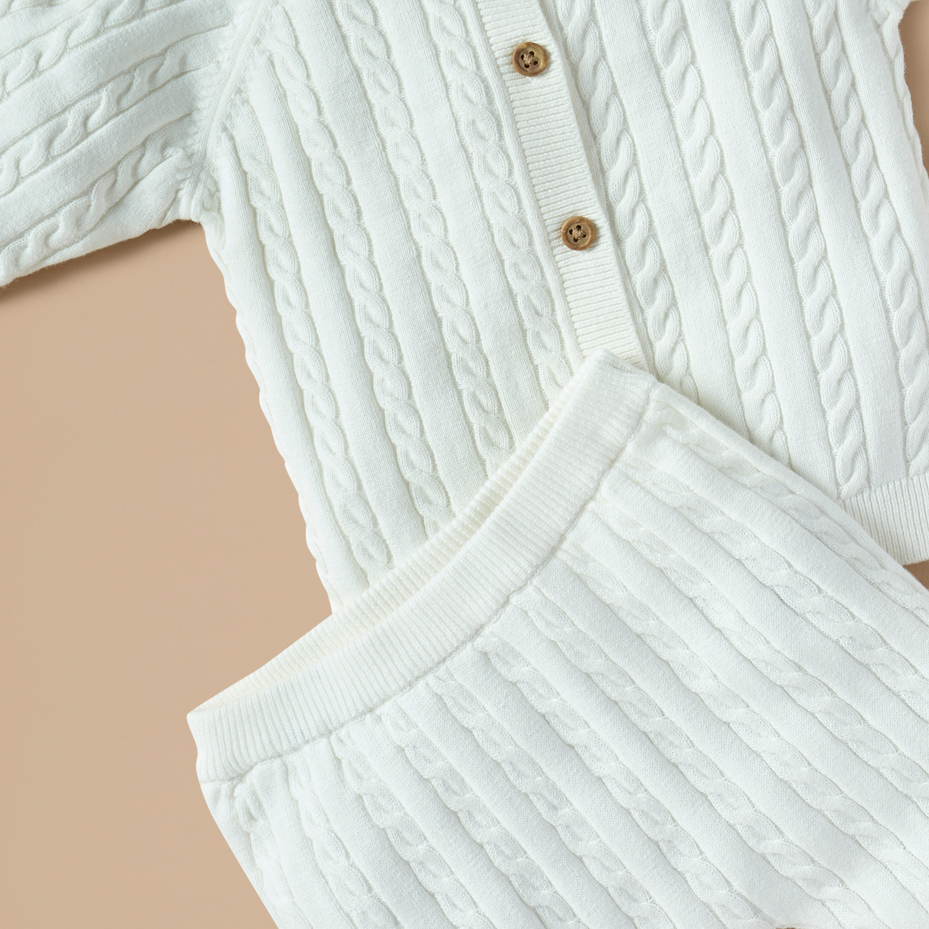 Juniors Textured Cardigan and Pyjama Set-baby-girls-clothing-nightwear-pyjamasets-image-5