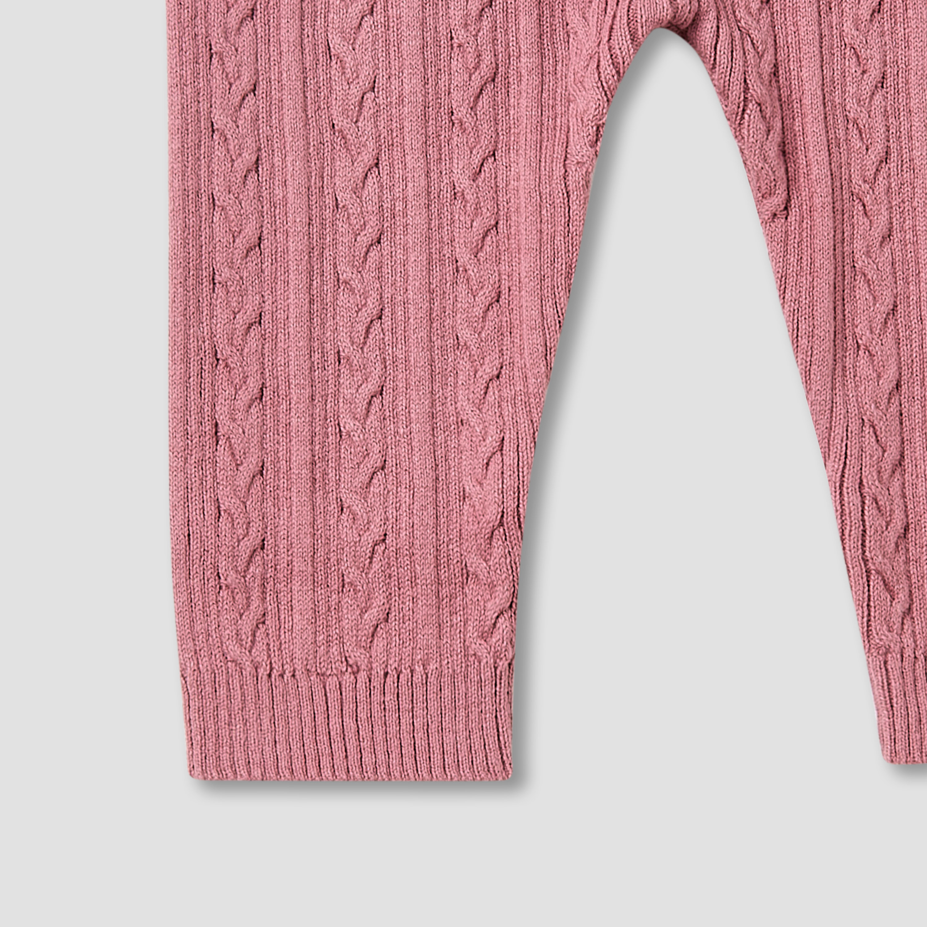 Juniors Pyjama Set with Knit Texture - Cotton - Long Sleeves-baby-girls-clothing-nightwear-pyjamasets-image-5