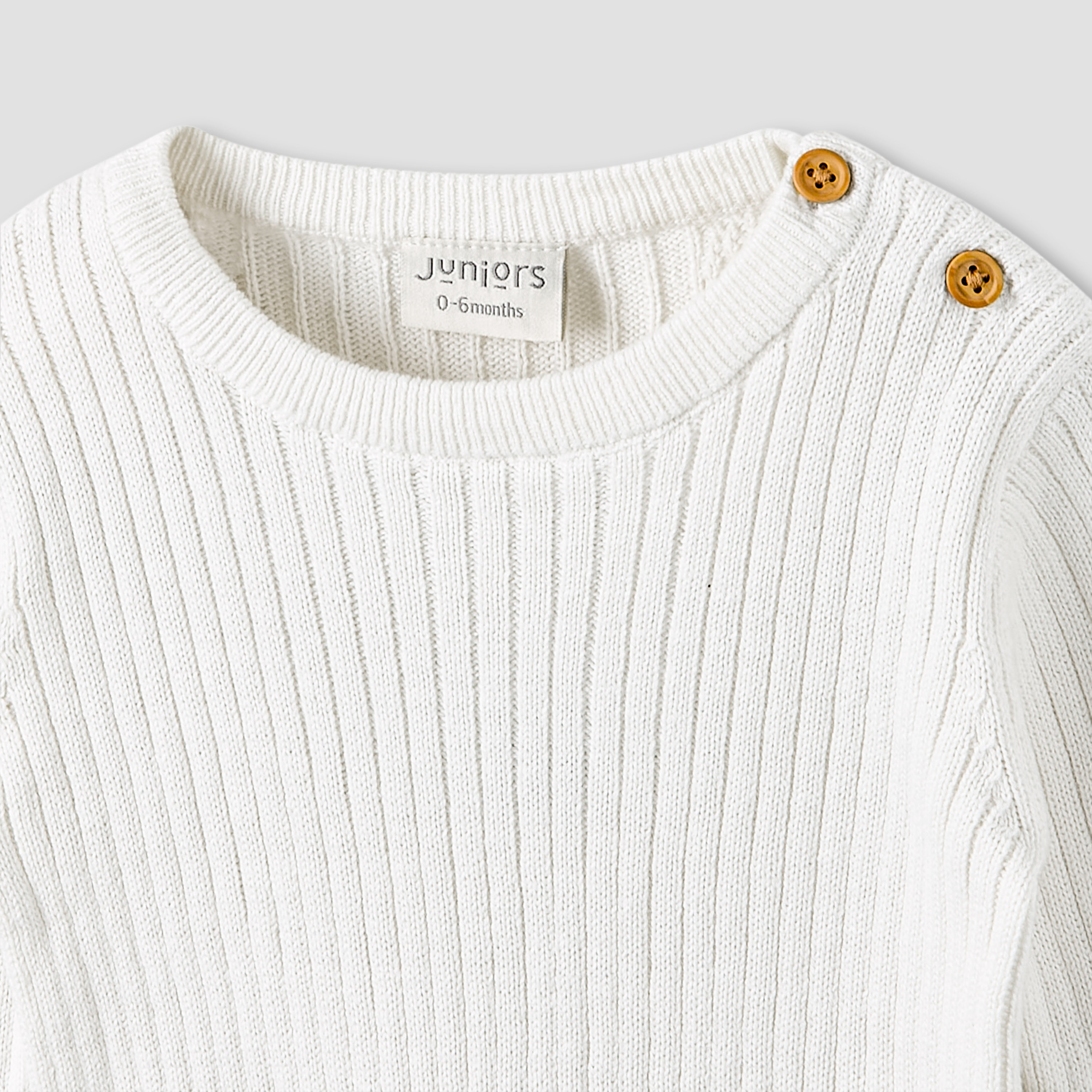 Juniors Pyjama Set with Ribbed Texture - Cotton - Long Sleeves-baby-boys-clothing-winterwear-setsandcoords-image-4