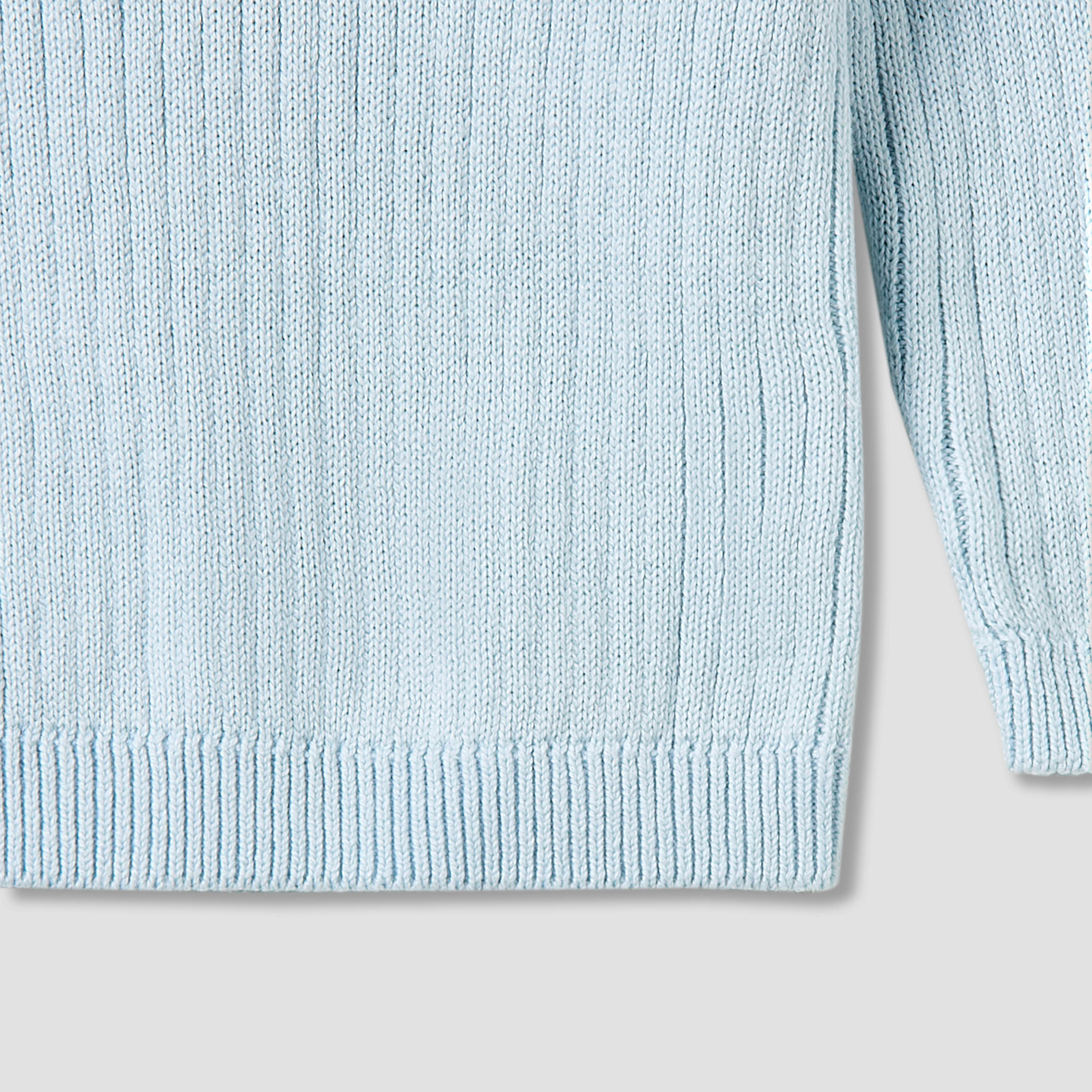 طقم بيجاما قطن مضلع بارز الملمس بأكمام طويلة من جونيورز-baby-boys-clothing-winterwear-setsandcoords-image-2