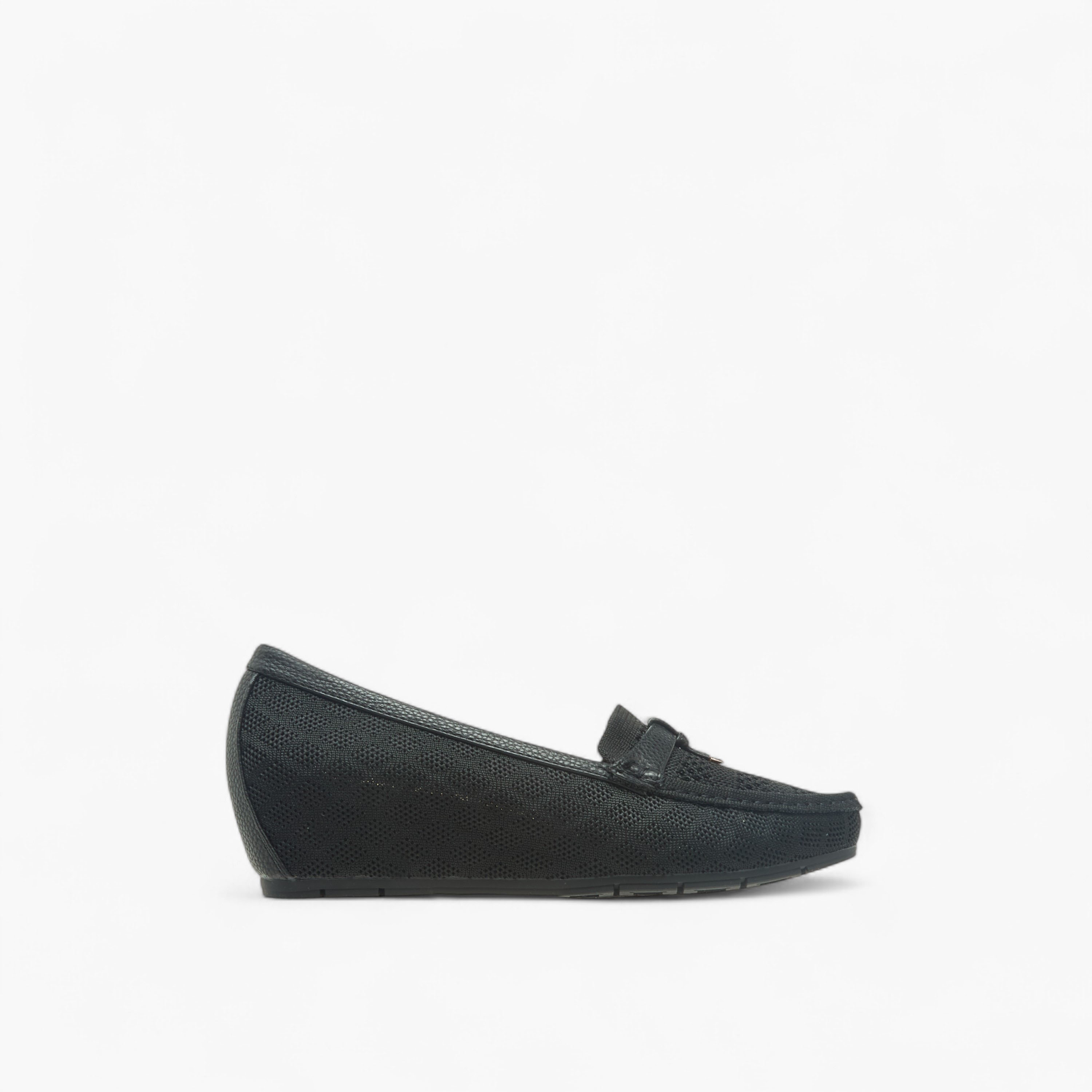 Flora Bella Women Knit Detail Wedge Heel Loafers-women-shoes-heels-image-3
