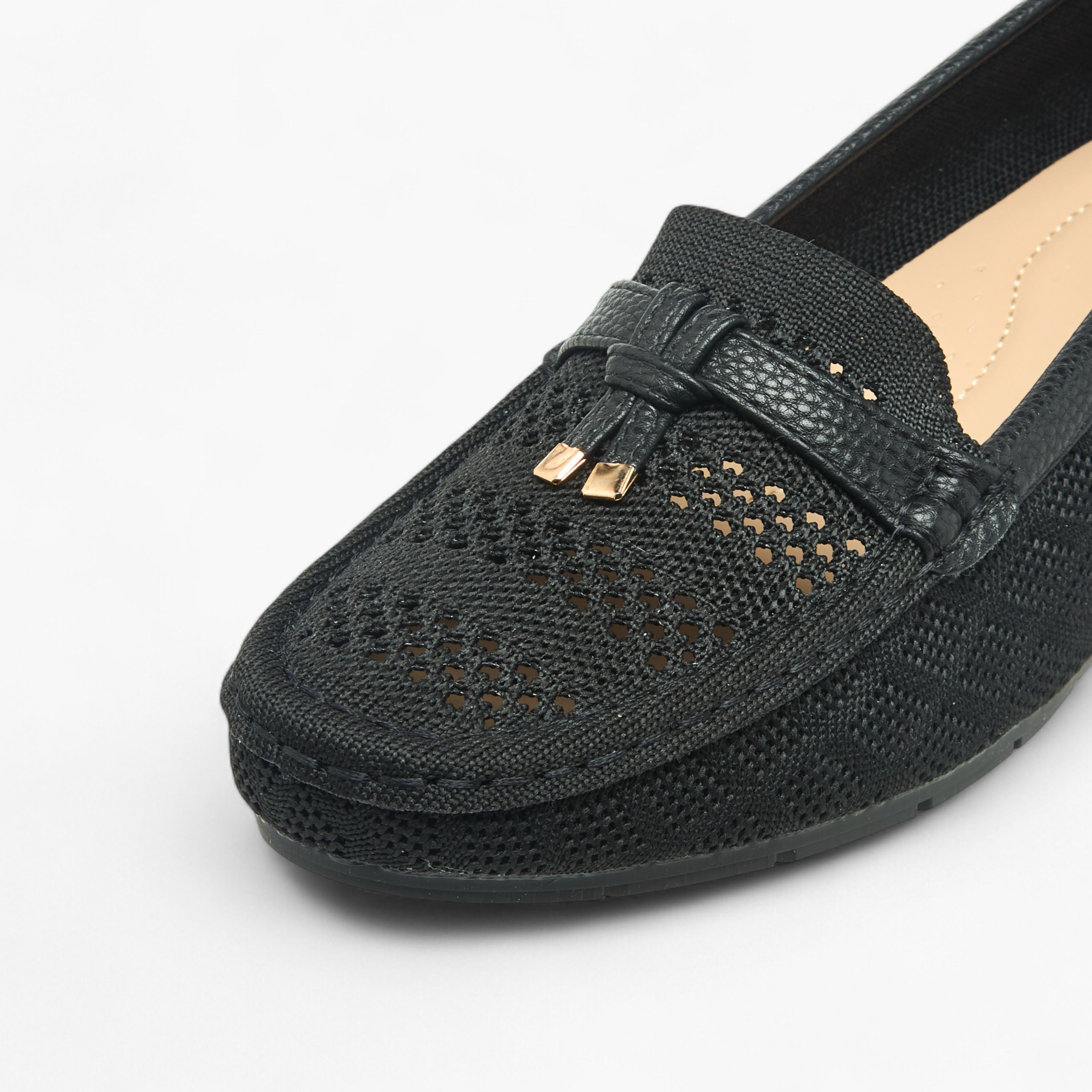Flora Bella Women Knit Detail Wedge Heel Loafers-women-shoes-heels-image-4