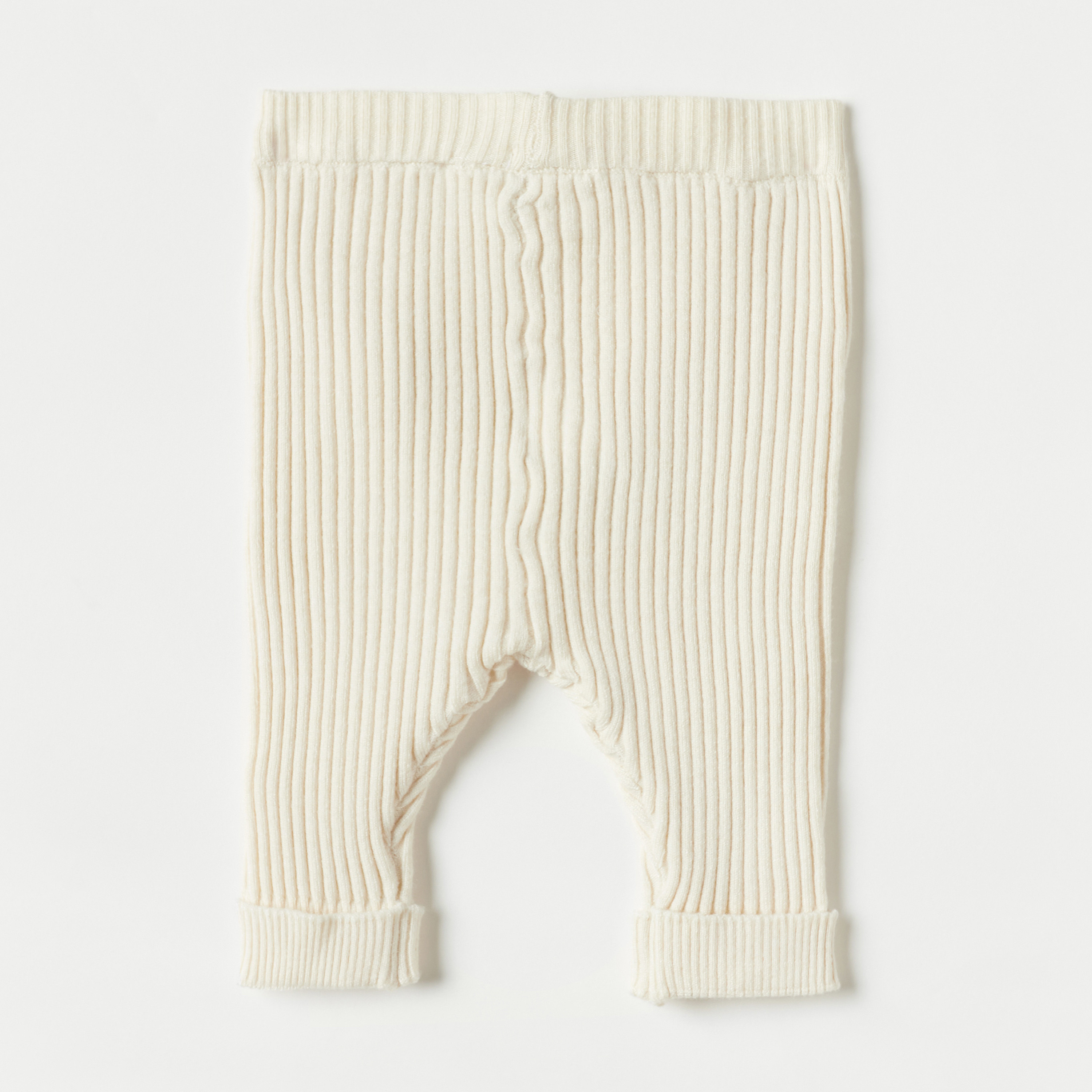 Juniors Ribbed Tights with Elasticated Waistband-baby-girls-accessories-socks-image-3