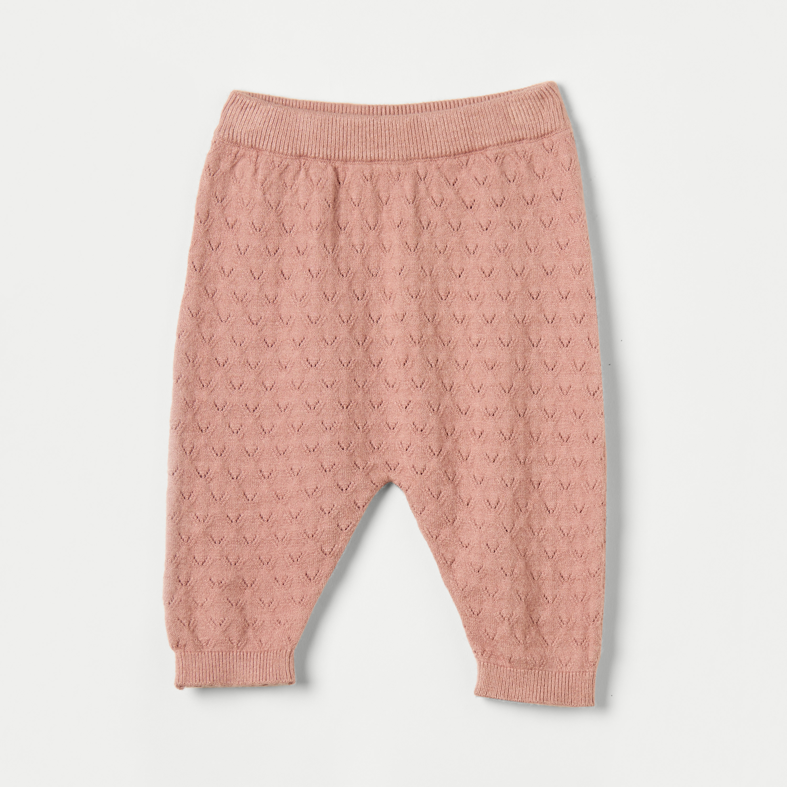 Juniors Textured Leggings with Elasticated Waistband-baby-girls-accessories-socks-image-1