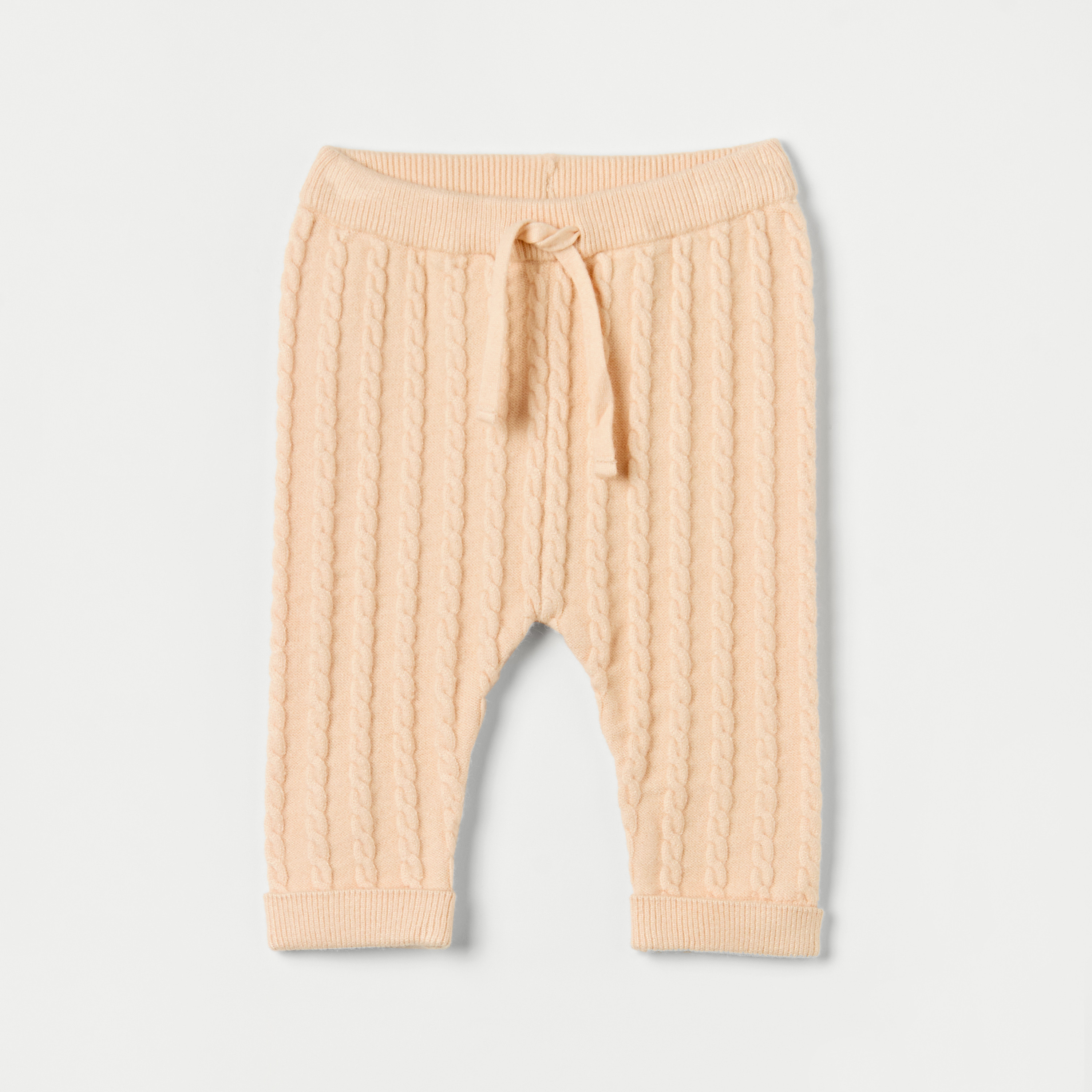Juniors Textured Tights with Drawstring Closure-baby-girls-accessories-socks-image-1