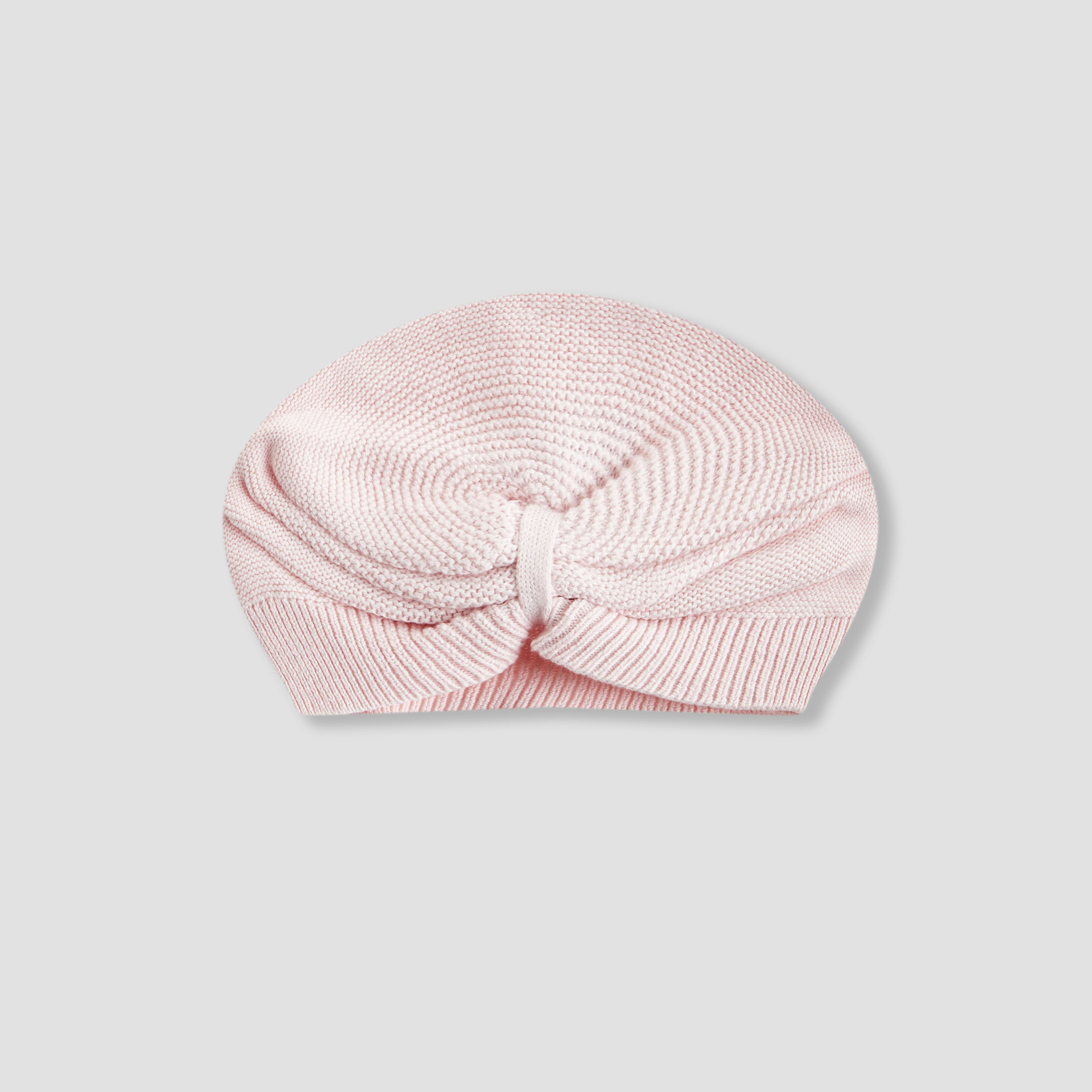 Juniors Girls Cap with Knot Detail - Cotton - Set of 2-baby-girls-accessories-caps-image-3