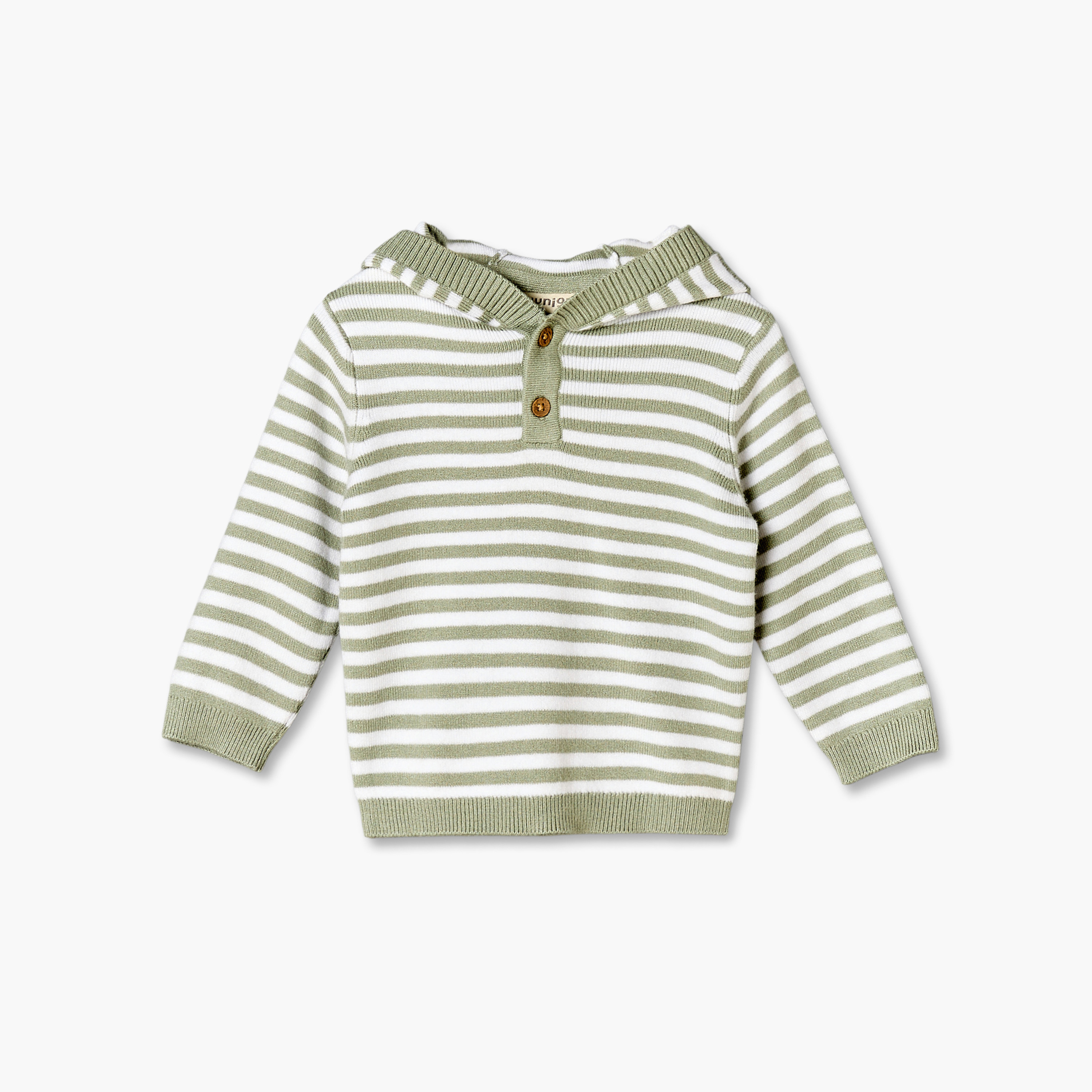 Juniors Hooded Long Sleeves Pyjama Set with Strips-baby-boys-clothing-nightwear-pyjamasets-image-2