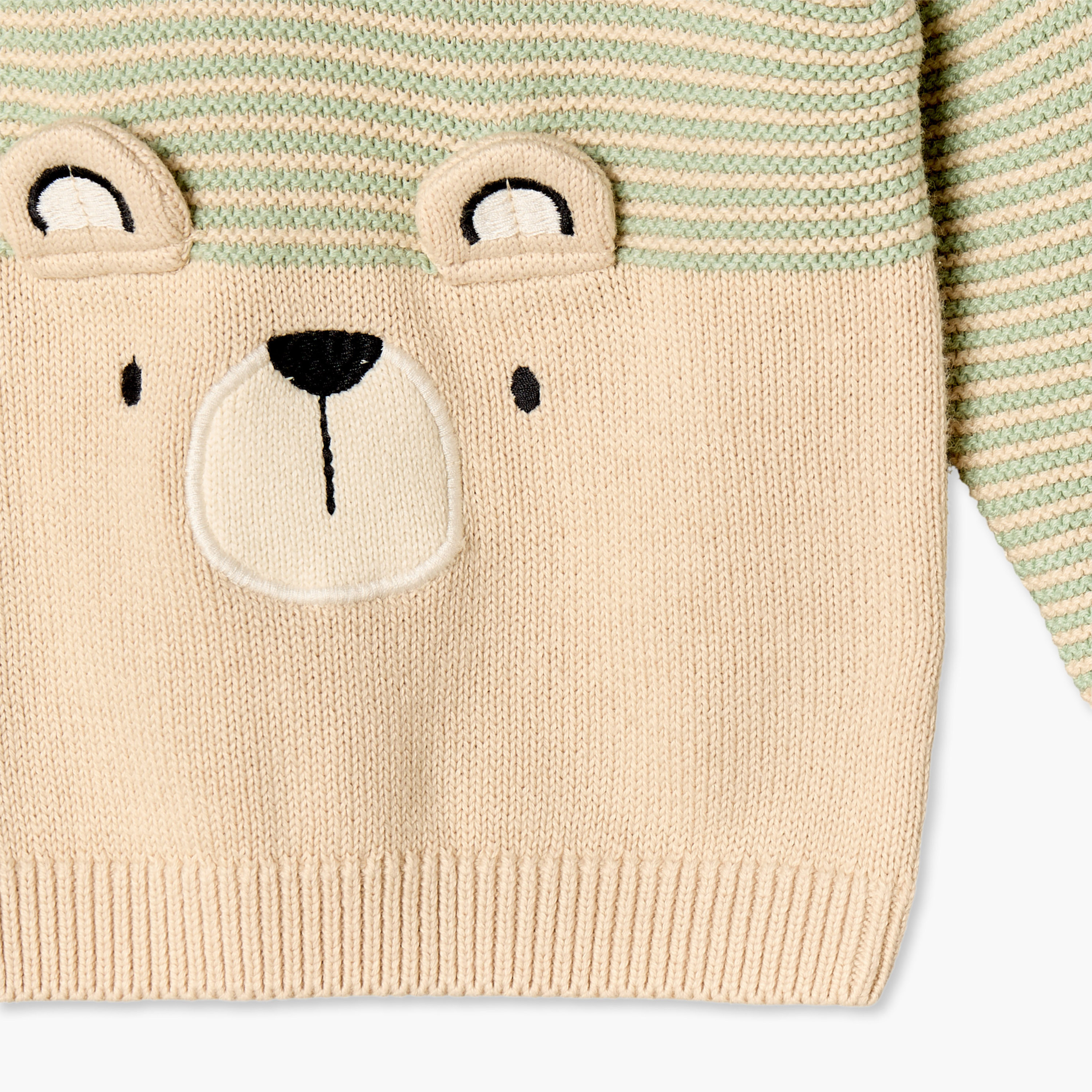 Juniors Cotton Crew Neck Long Sleeves Pyjama Set with Teddy Print-baby-boys-clothing-nightwear-pyjamasets-image-7