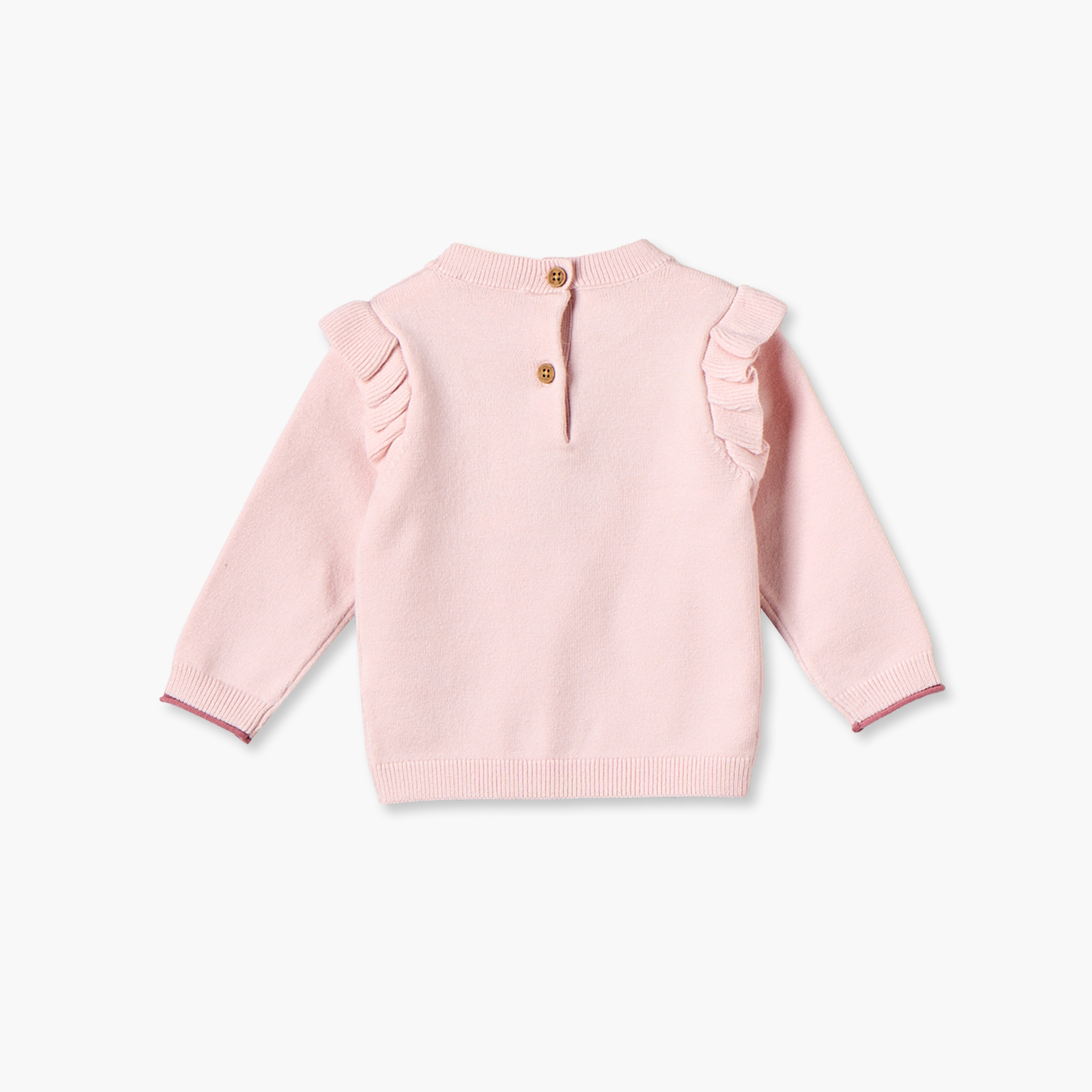 طقم بيجاما بياقة مستديرة وأكمام طويلة وطبعات من جونيورز-baby-girls-clothing-winterwear-pyjamasets-image-4