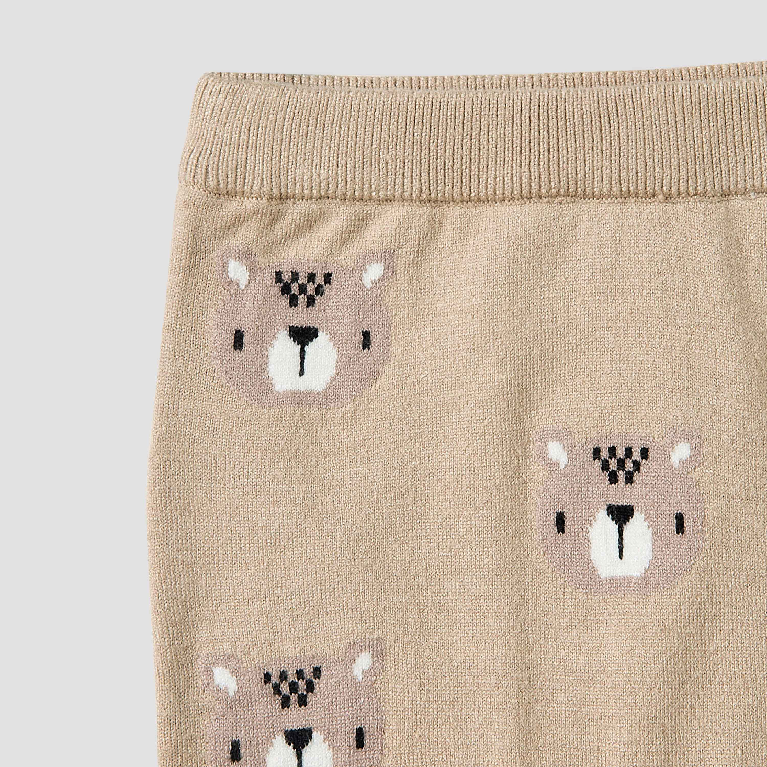 Juniors Pyjama Set with Bear Print - Long Sleeves - Round Neck-baby-boys-clothing-winterwear-setsandcoords-image-6
