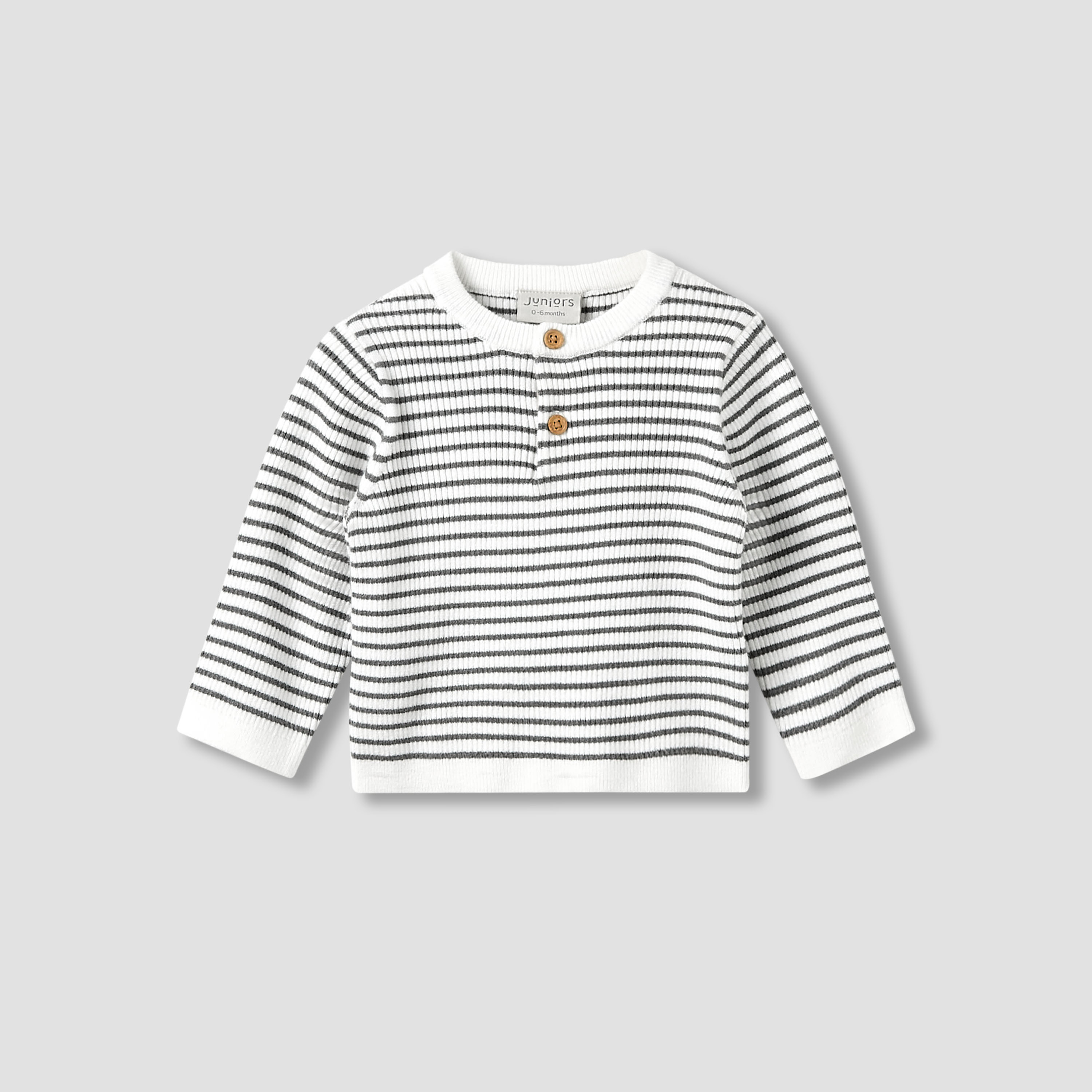 Juniors Pyjama Set with Stripes - Cotton - Long Sleeves-baby-boys-clothing-winterwear-setsandcoords-image-2