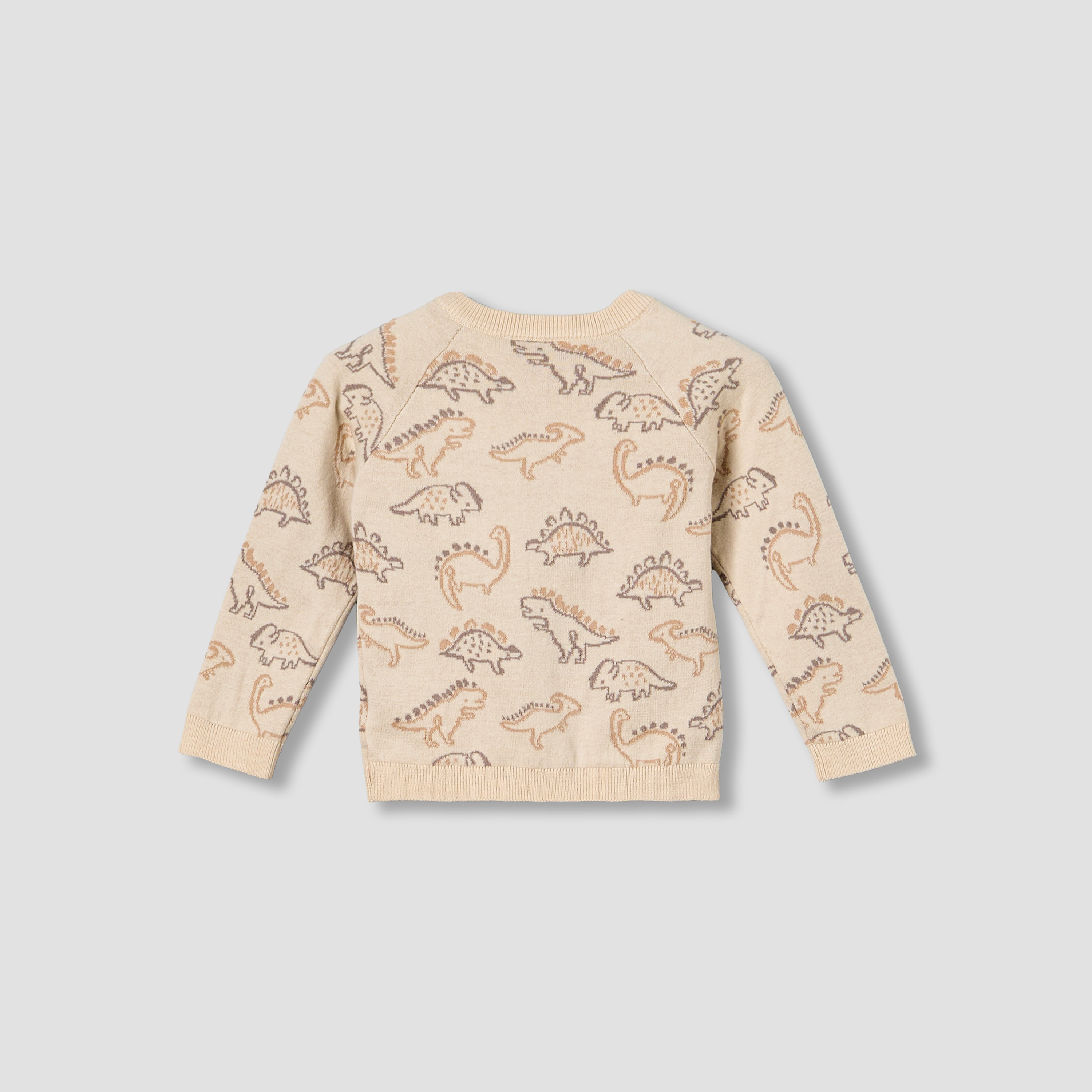 Juniors Cotton Long Sleeves Pyjama Set with Dinosaur Print-baby-boys-clothing-winterwear-setsandcoords-image-5