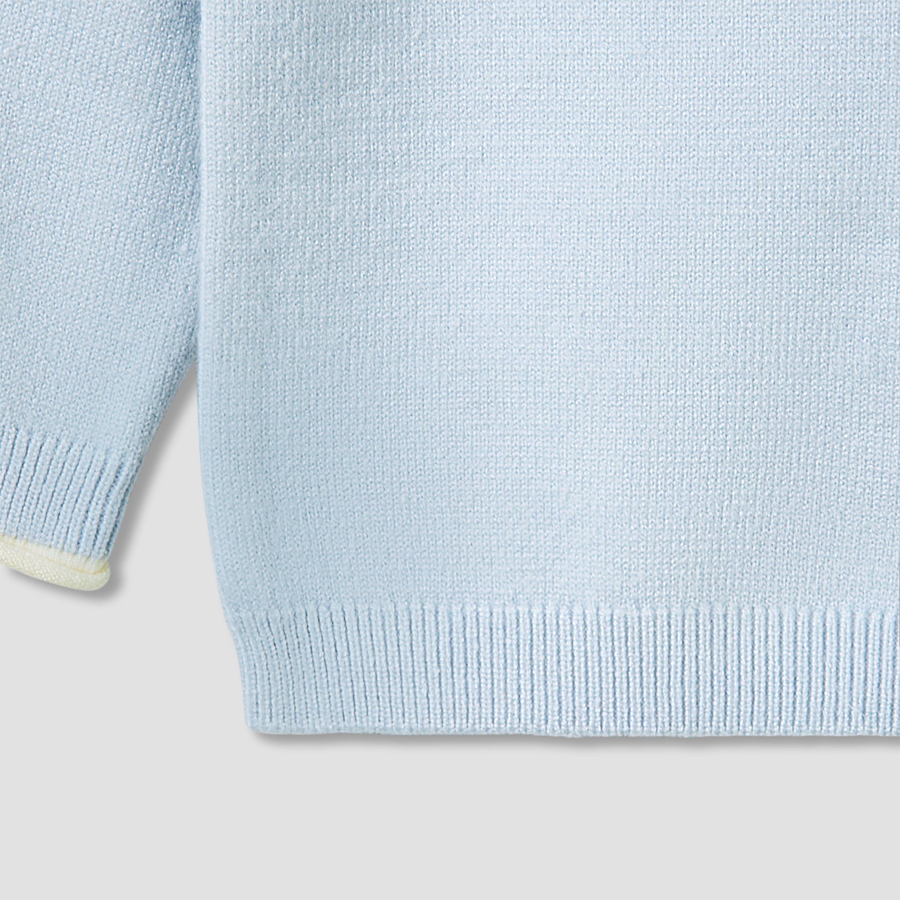 Juniors Pyjama Set with Whale Knit Texture - Long Sleeves-baby-boys-clothing-winterwear-setsandcoords-image-5