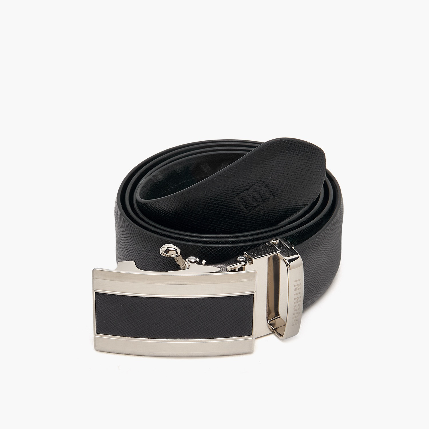 Duchini Men Auto Lock Buckle Leather Belt-men-beltsandwallets-belts-image-2