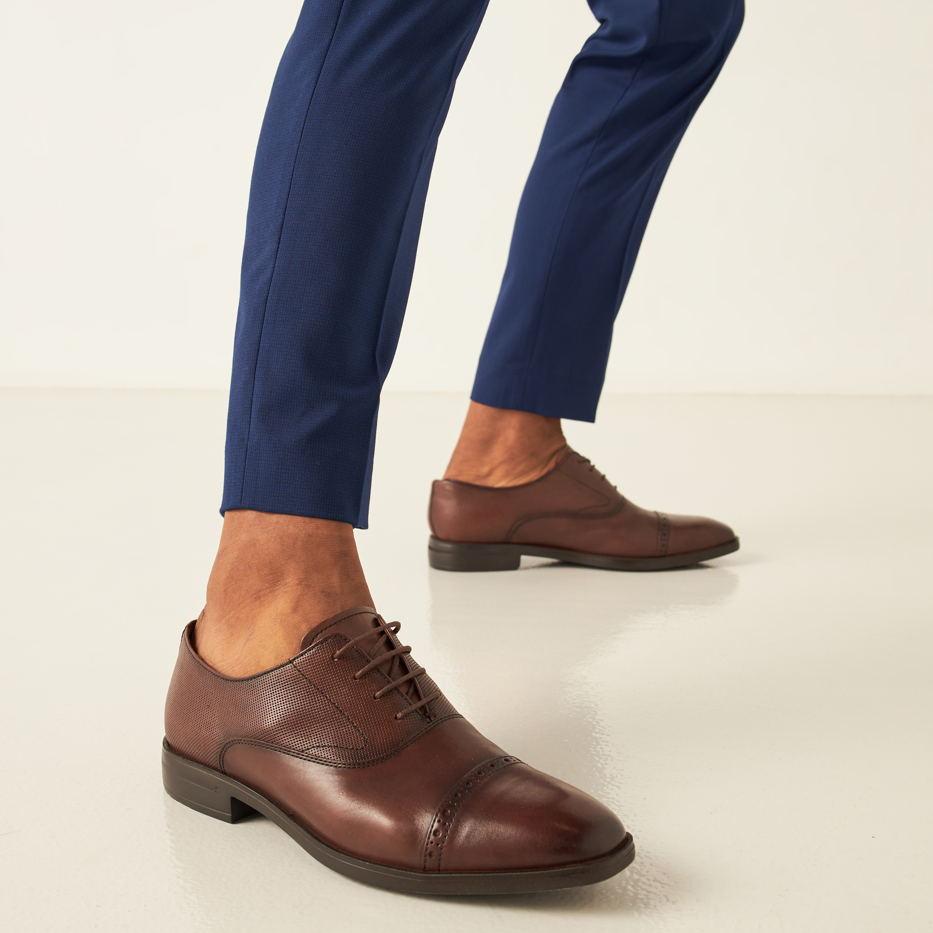 Mens slip sale on oxford shoes