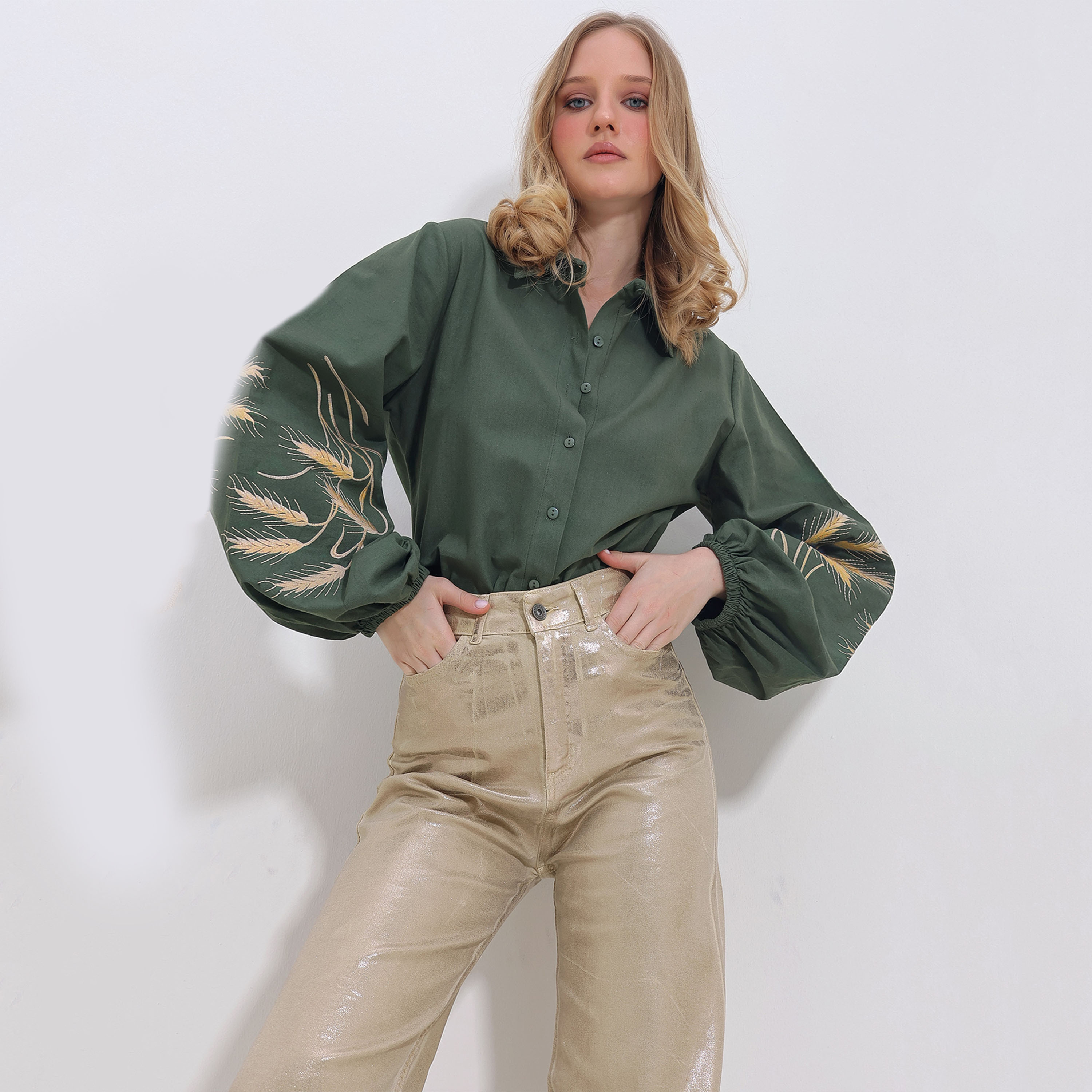 تريند ألاجاتي ستايل قميص نسائي من البوبلين المطرّز بأكمام بالون-women-clothing-shirtsandblouses-shirts-image-5