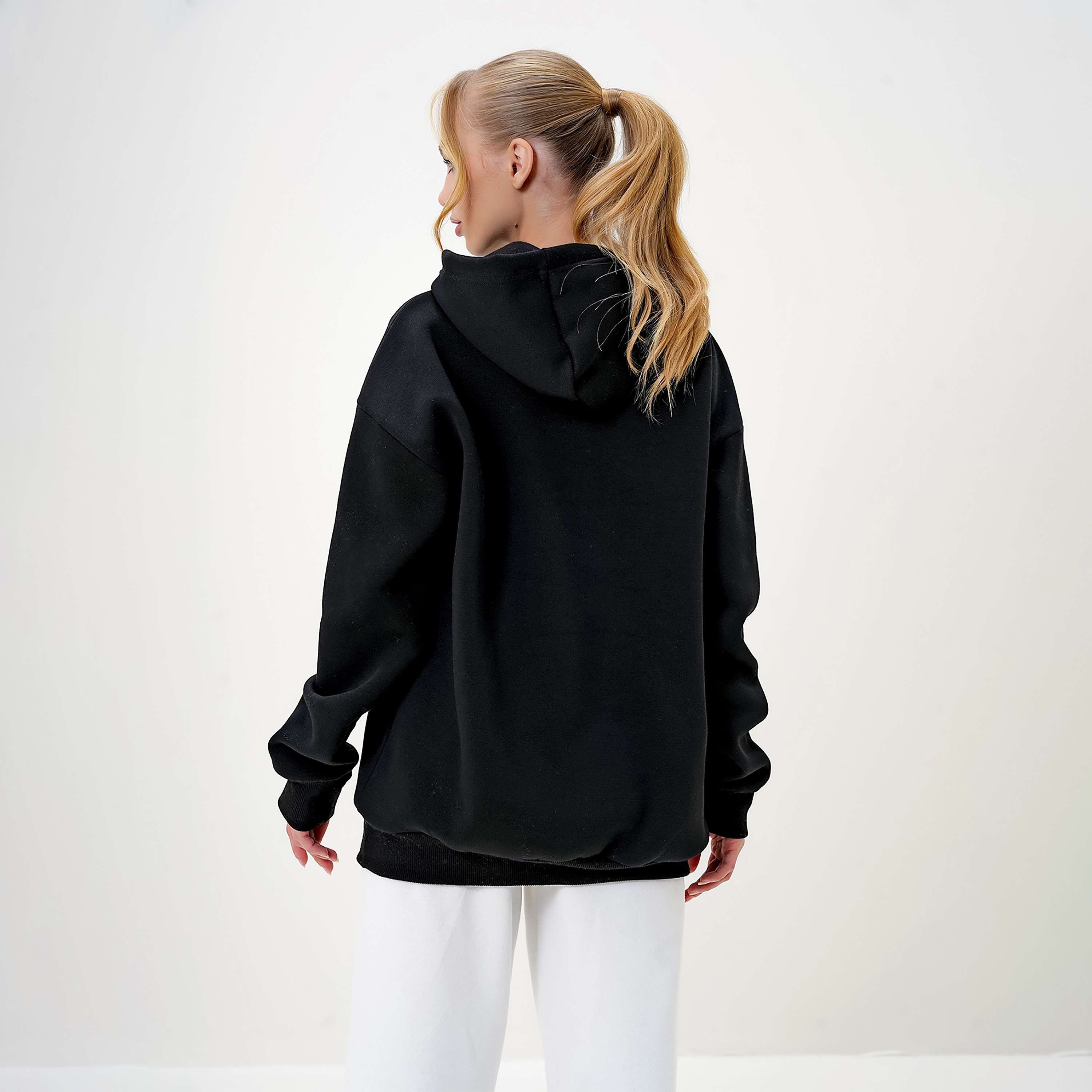 تريند ألاجاتي ستايل سويت شيرت نسائي أزرق بطبعات نصية وغطاء رأس-women-clothing-hoodiesandsweatshirts-hoodies-image-13