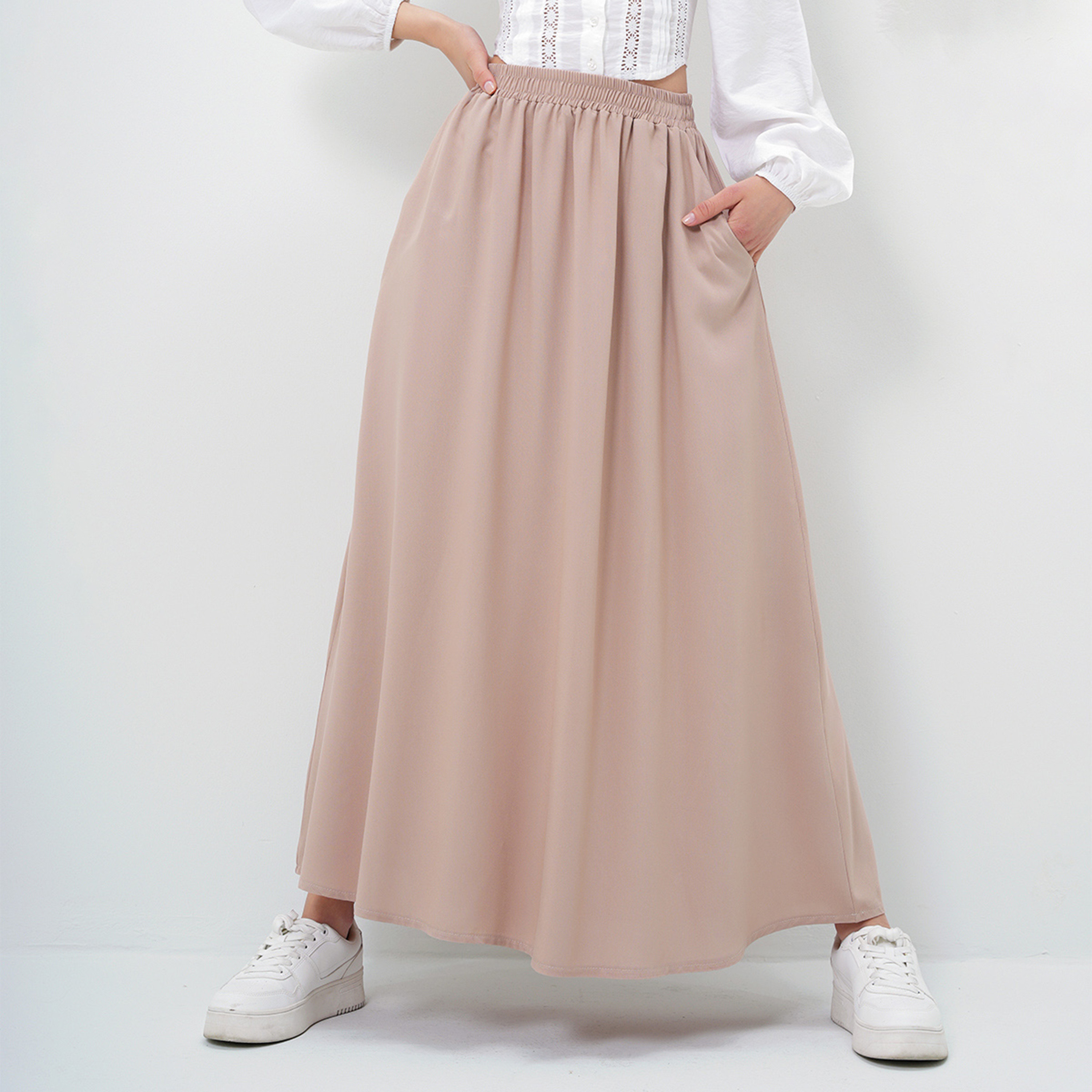 تريند ألاجاتي ستايل تنورة ماكسي نسائية متسعة-women-clothing-bottoms-skirts-image-1