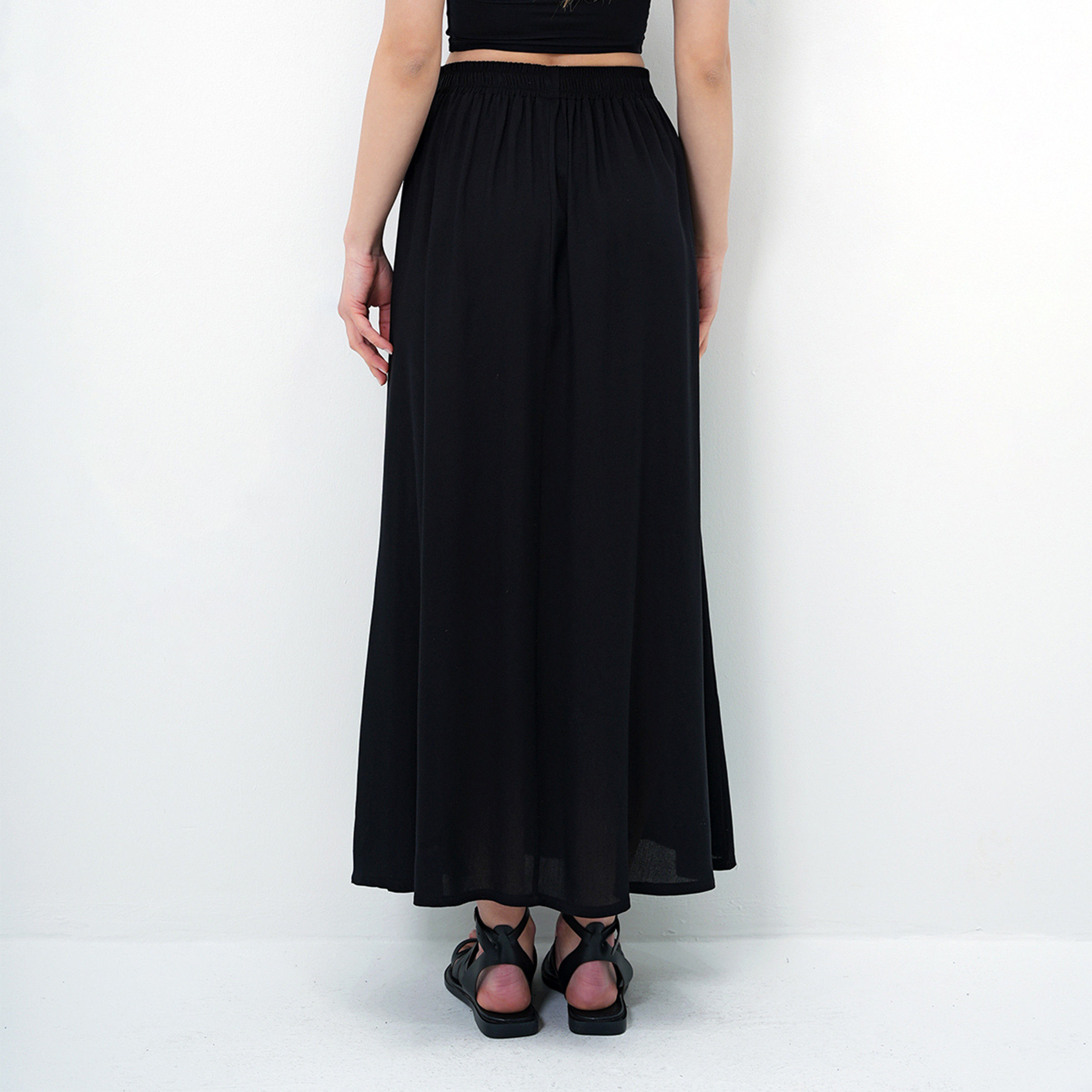Trend Alacati Stili Flared Women's Maxi Skirt-women-clothing-bottoms-skirts-image-7