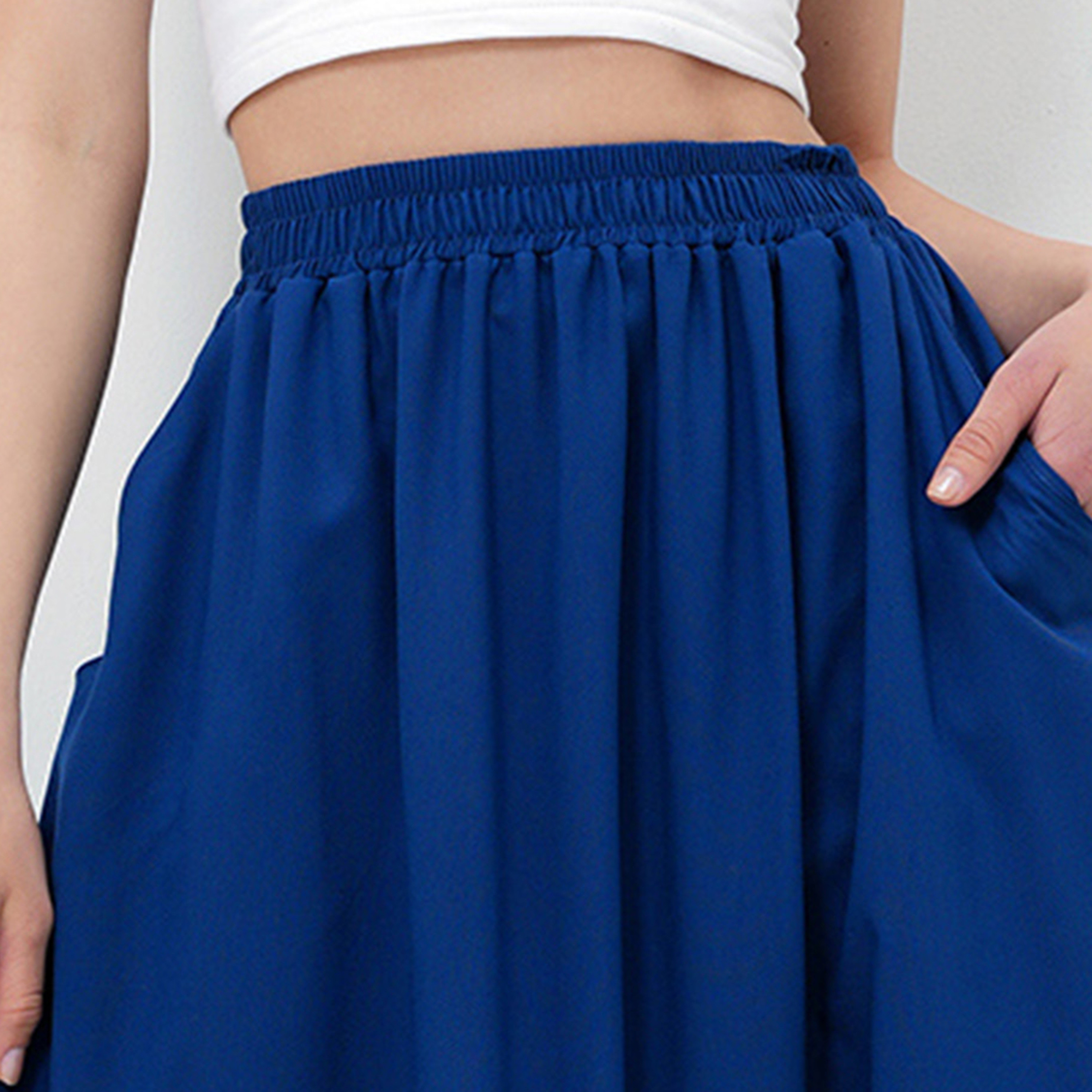 Trend Alacati Stili Flared Women's Maxi Skirt-women-clothing-bottoms-skirts-image-4