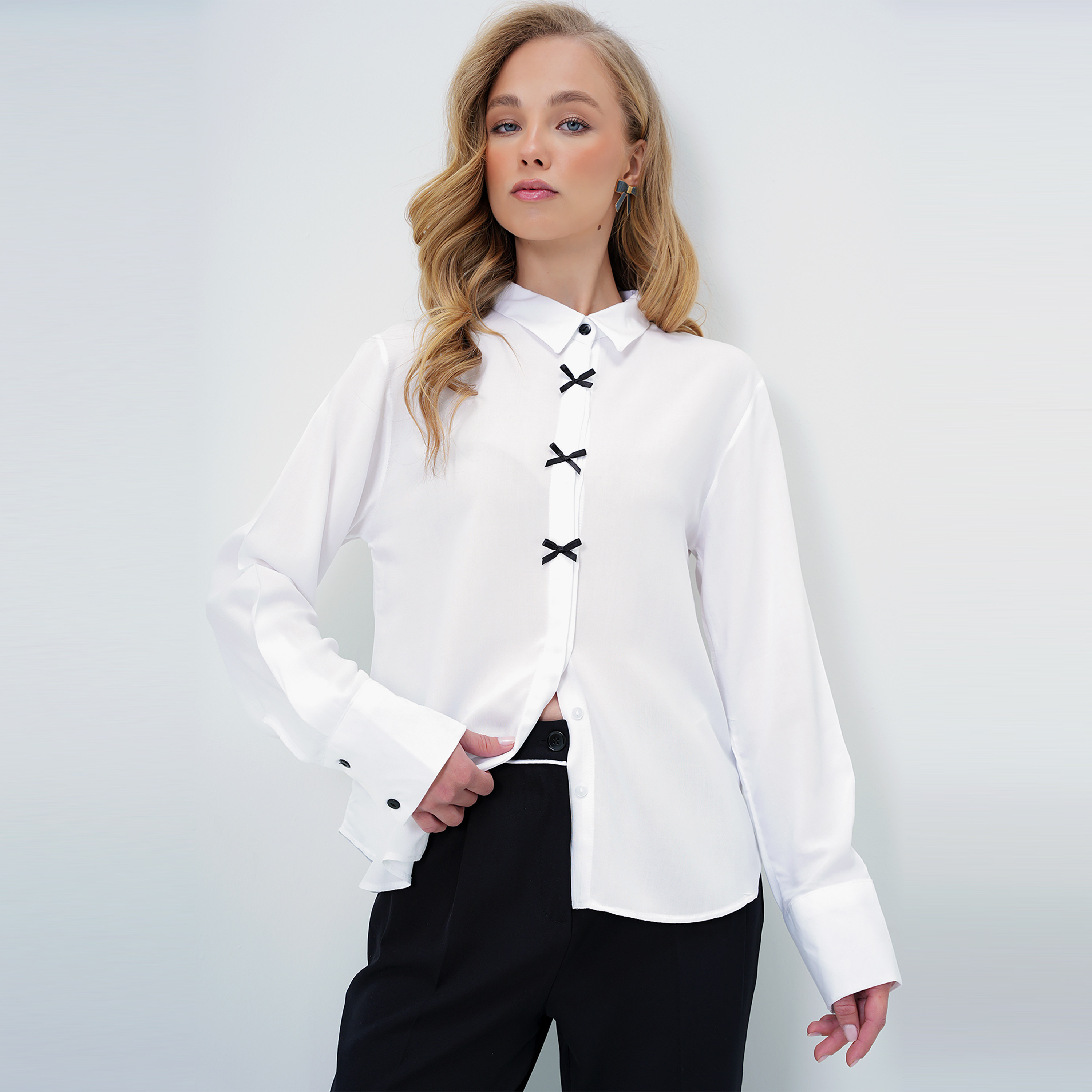 تريند ألاجاتي ستايل قميص نسائي أبيض بياقة-women-clothing-shirtsandblouses-shirts-image-5
