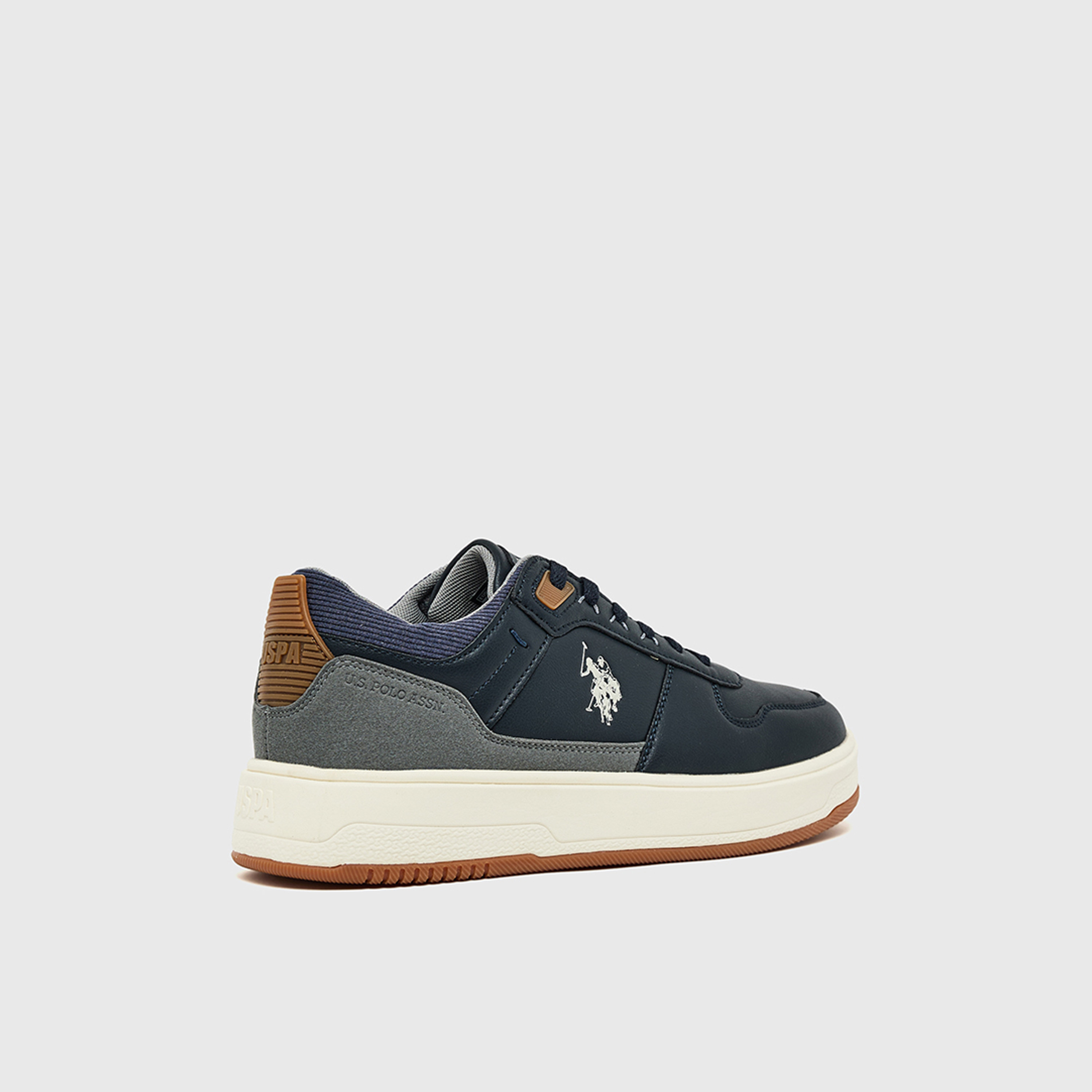 يو اس بولو - حذاء رياضي رجالي برباط منخفض الكاحل | ALEXANDER-GLB-MEN-men-shoes-sneakers-image-3