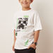 Minecraft Graphic Print T-shirt with Short Sleeves and Crew Neck-T Shirts-thumbnailMobile-2