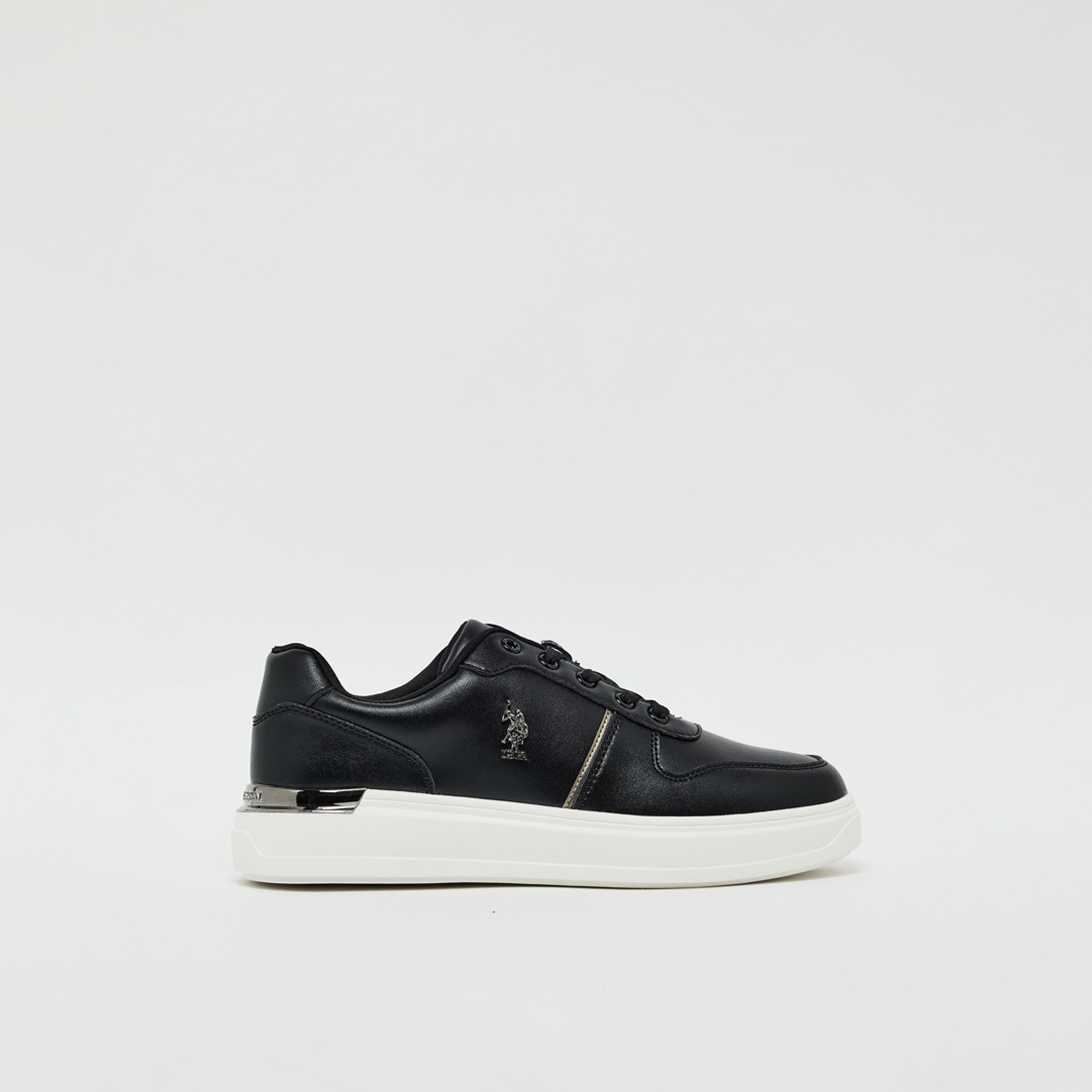 يو اس بولو - حذاء رياضي نسائي برباط ونعل سميك منخفض الكاحل المنخفض | ALKA-GLB-WMN-women-shoes-sneakers-image-1