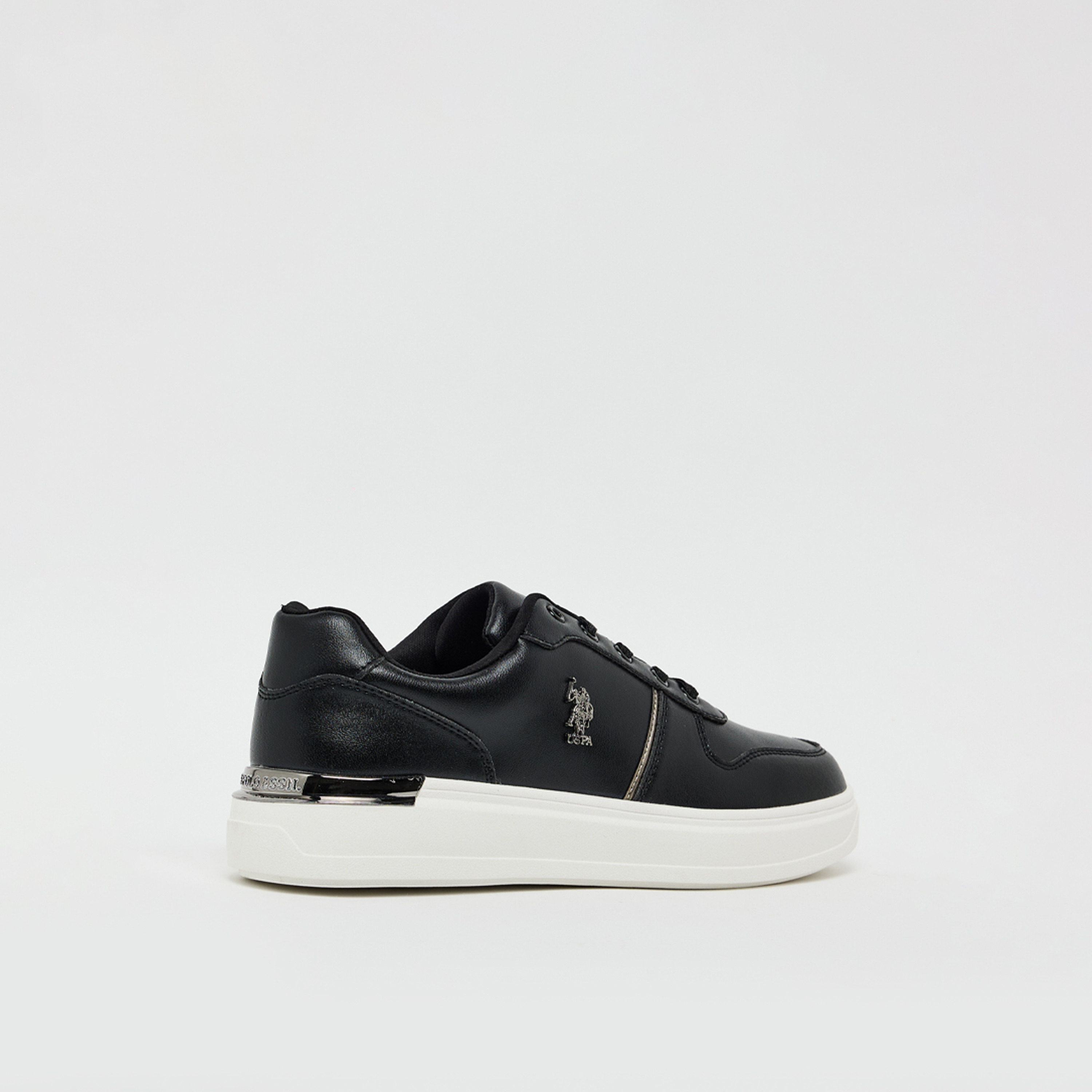يو اس بولو - حذاء رياضي نسائي برباط ونعل سميك منخفض الكاحل المنخفض | ALKA-GLB-WMN-women-shoes-sneakers-image-3