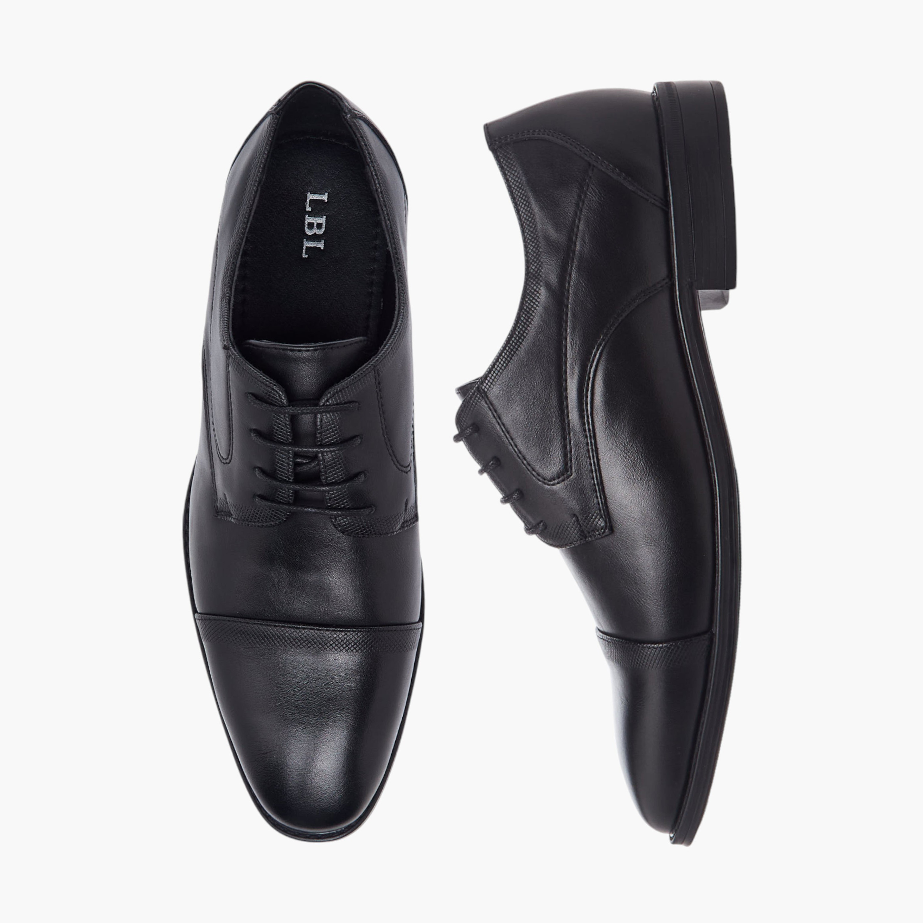 LBL by Shoexpress Men Lace-Up Derby Shoes-men-shoes-formalshoes-image-1