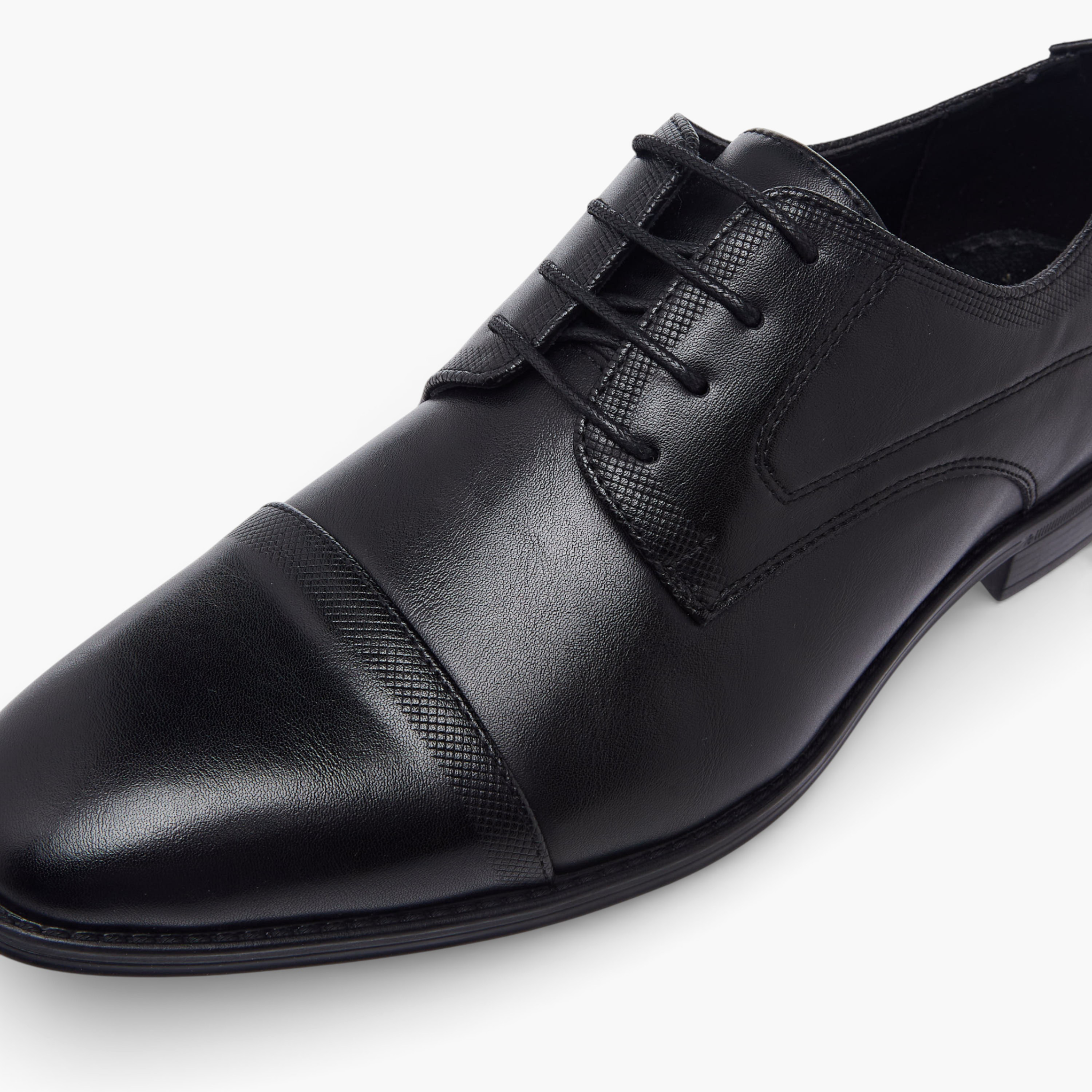 LBL by Shoexpress Men Lace-Up Derby Shoes-men-shoes-formalshoes-image-4