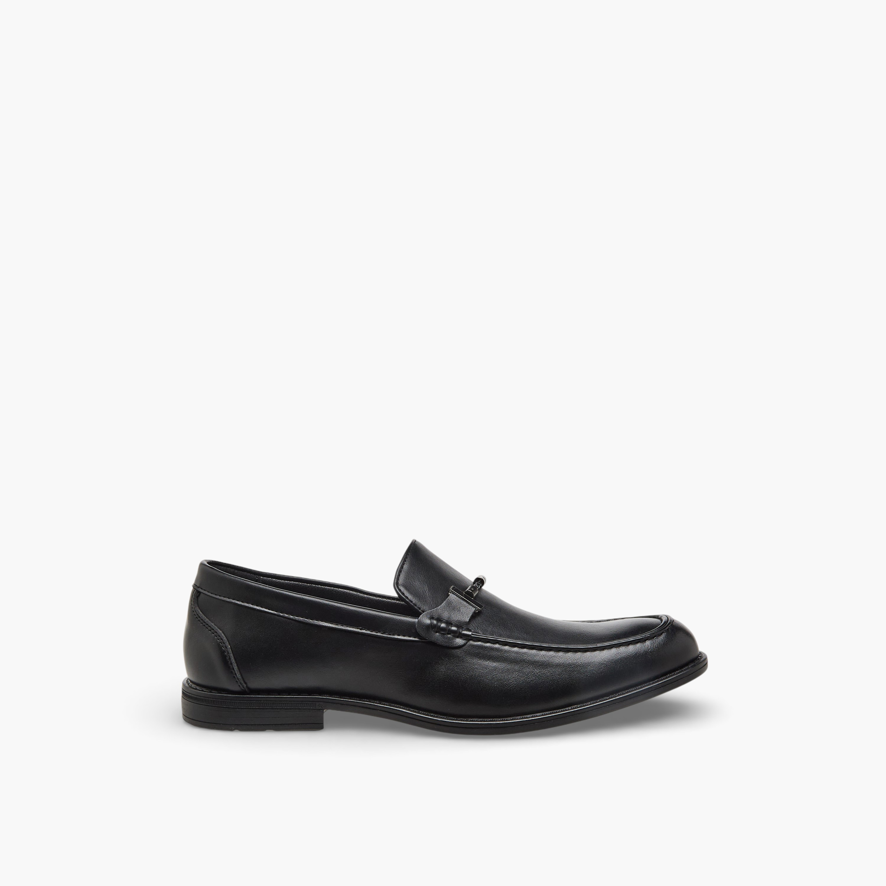 LBL by Shoexpress Men Braided Accent Slip-On Loafers-men-shoes-formalshoes-image-3