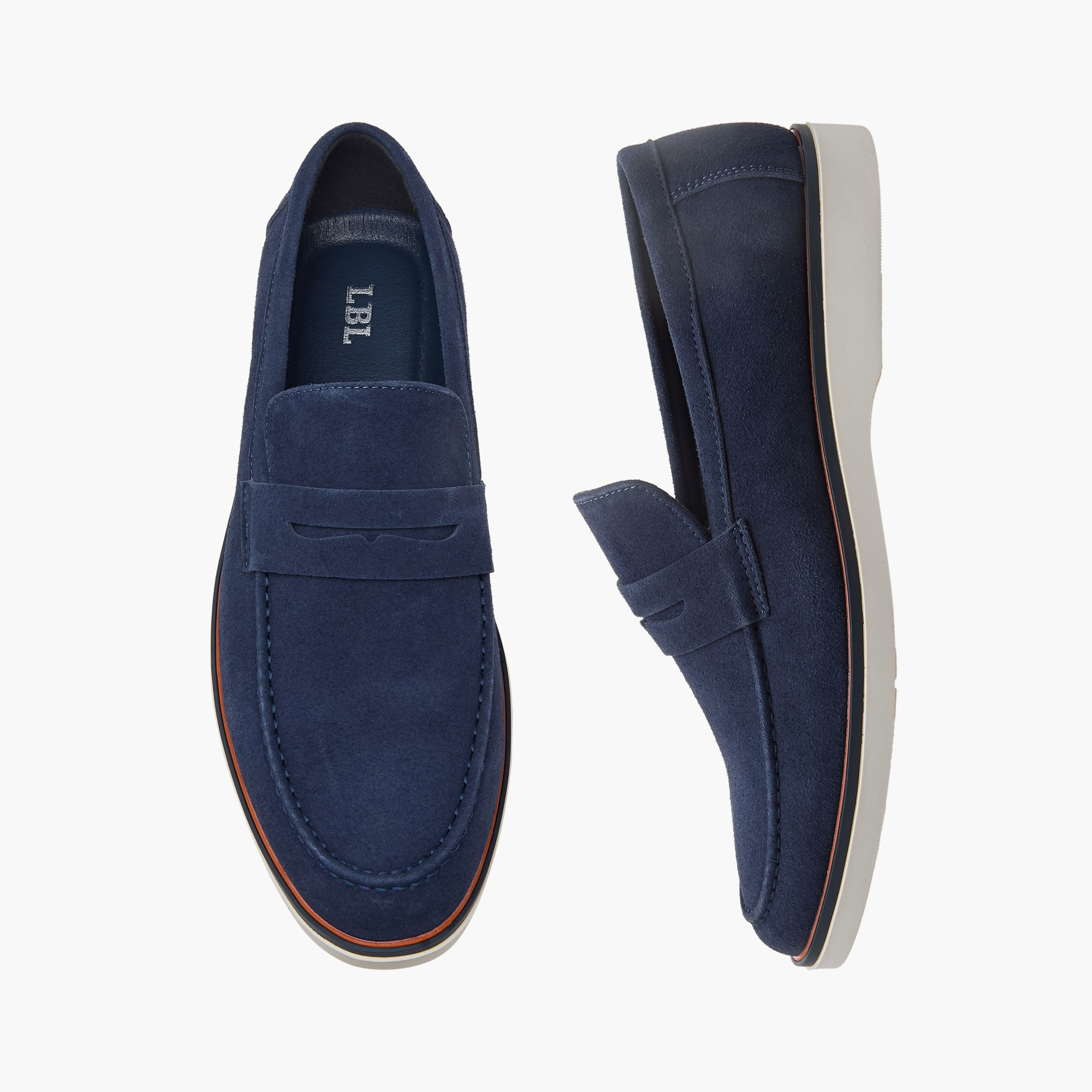 LBL by Shoexpress Men Textured Slip-On Loafers-men-shoes-loafersandmoccasins-image-1