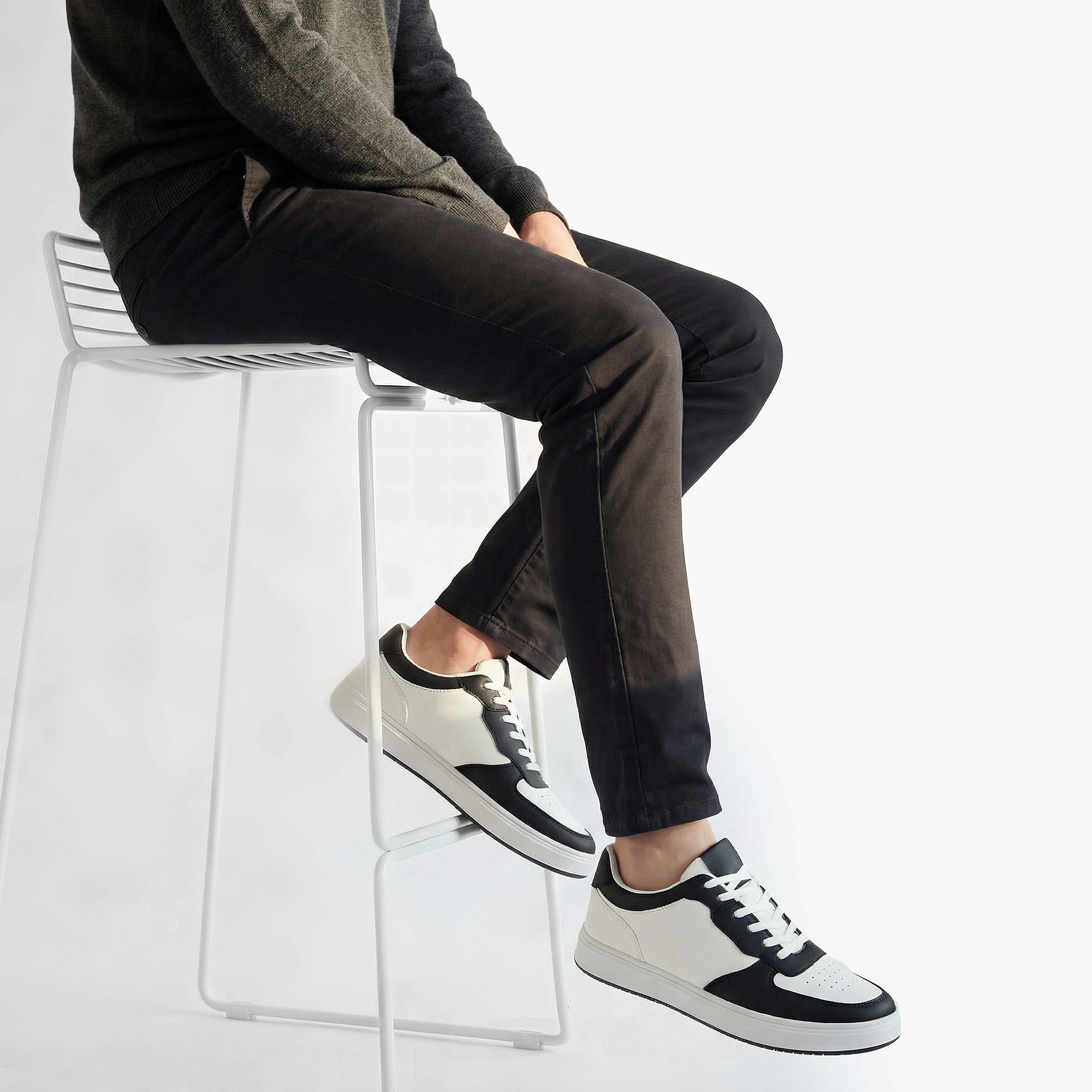 LBL by Shoexpress Men Perforated Lace-Up Sneakers-men-shoes-sneakers-image-2