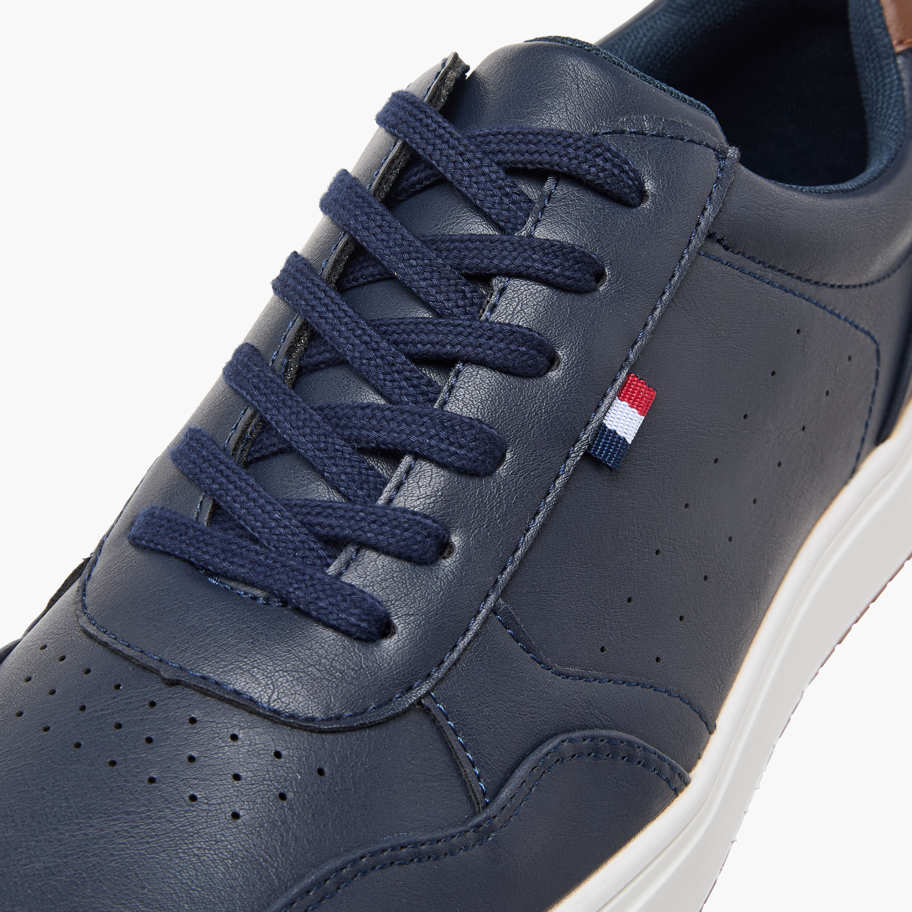 LBL by Shoexpress Men Panelled Lace-Up Sneakers-men-shoes-sneakers-image-4