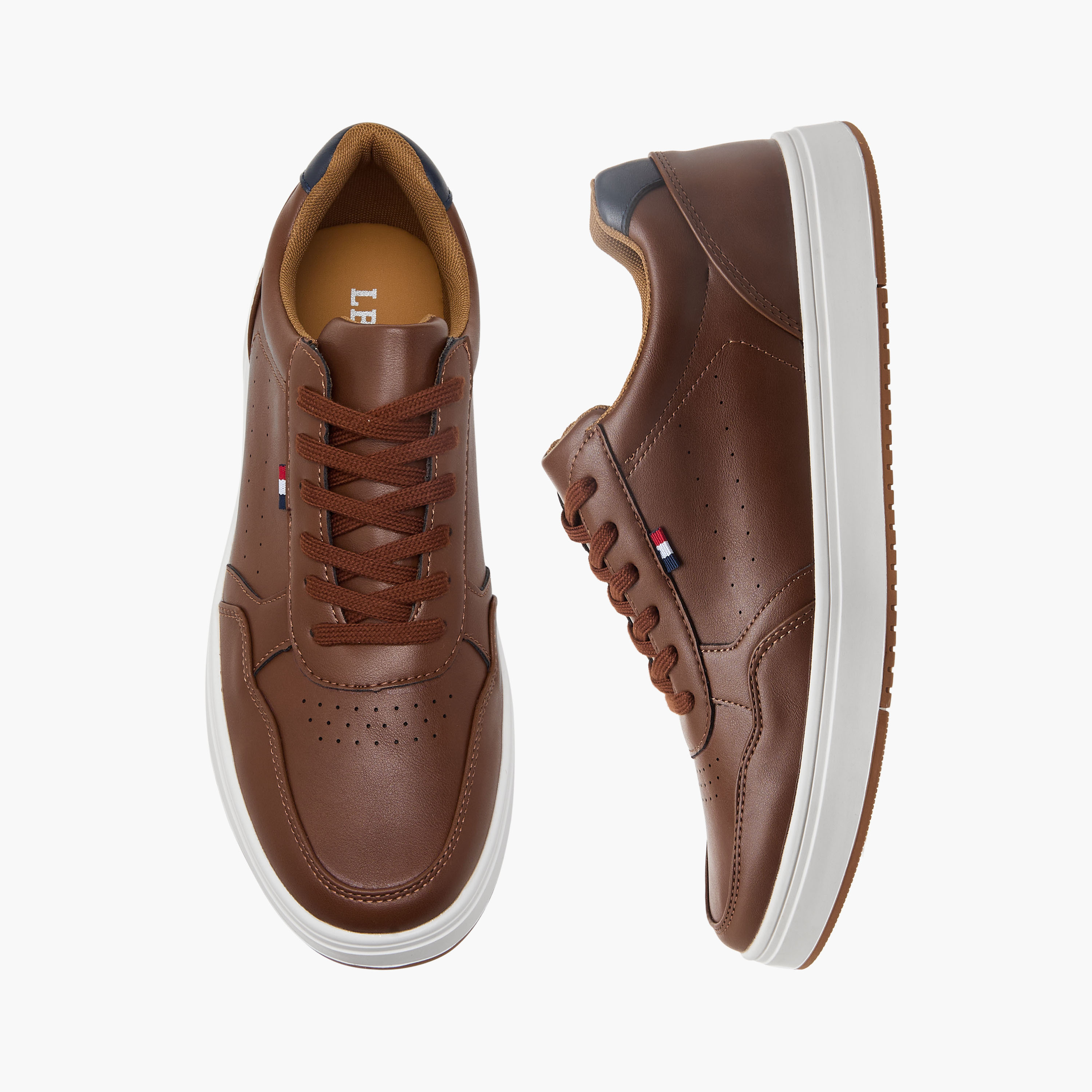 LBL by Shoexpress Men Panelled Lace-Up Sneakers-men-shoes-sneakers-image-1