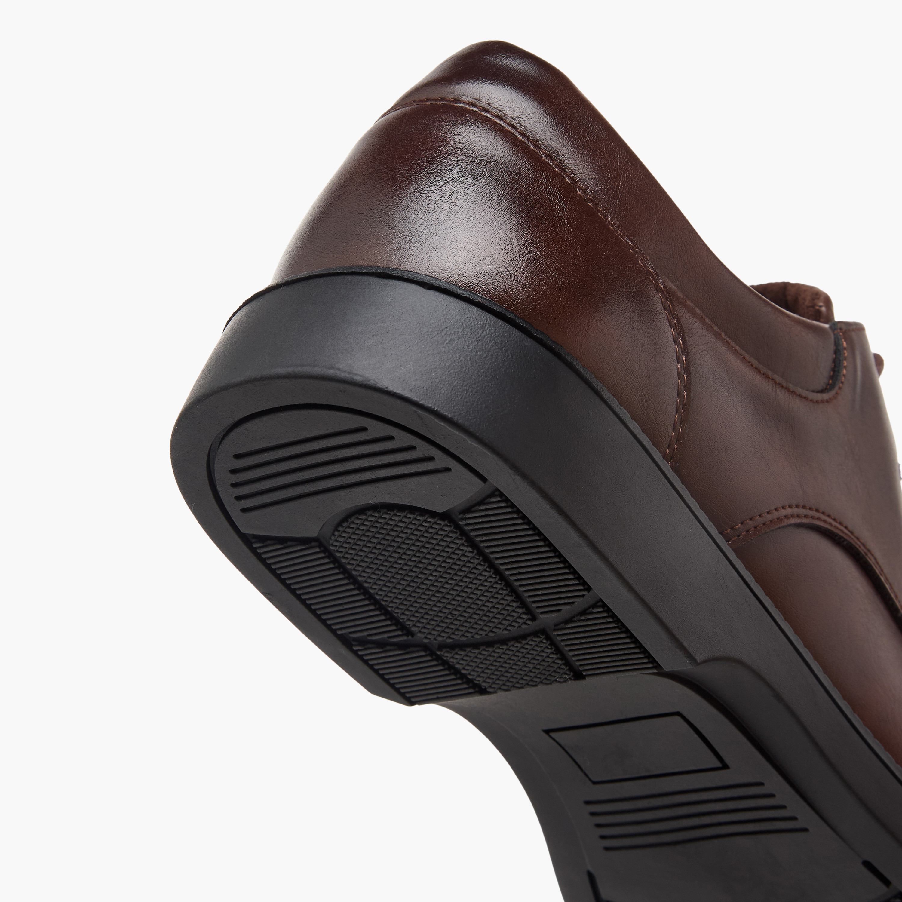 LBL by Shoexpress Men Ribbed Lace-Up Derby Shoes-men-shoes-formalshoes-image-5