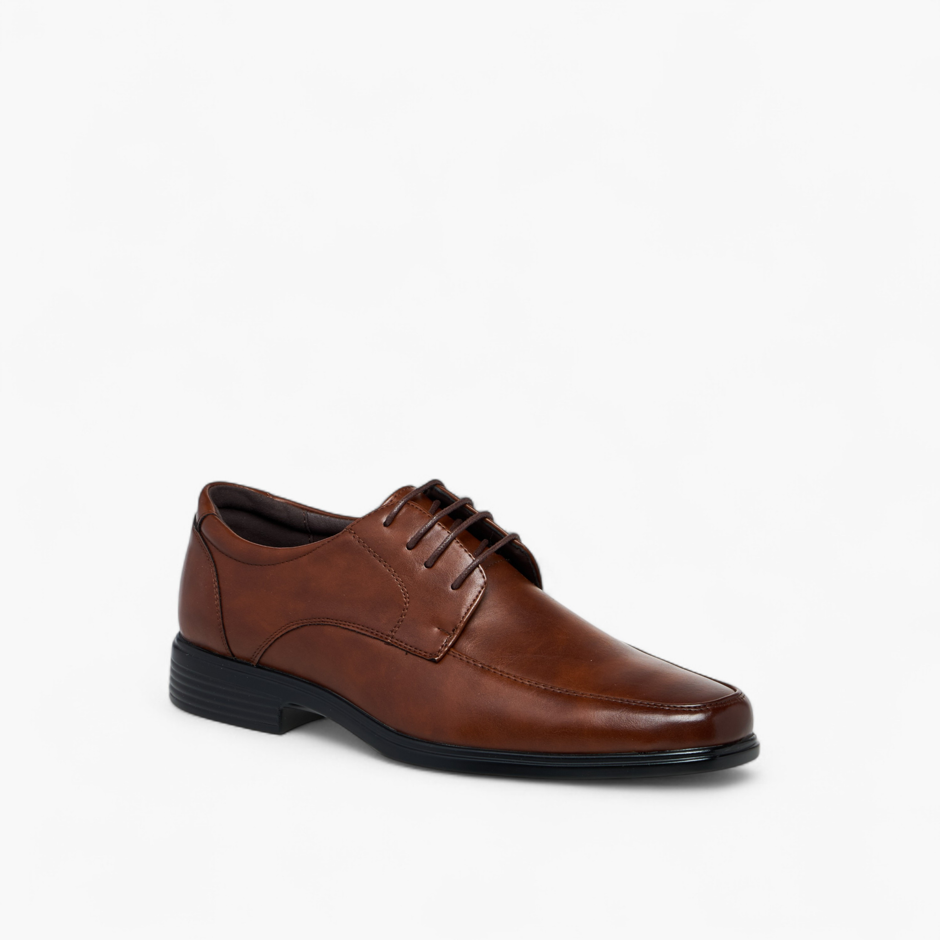LBL by Shoexpress Solid Lace-Up Derby Shoes-men-shoes-formalshoes-image-2