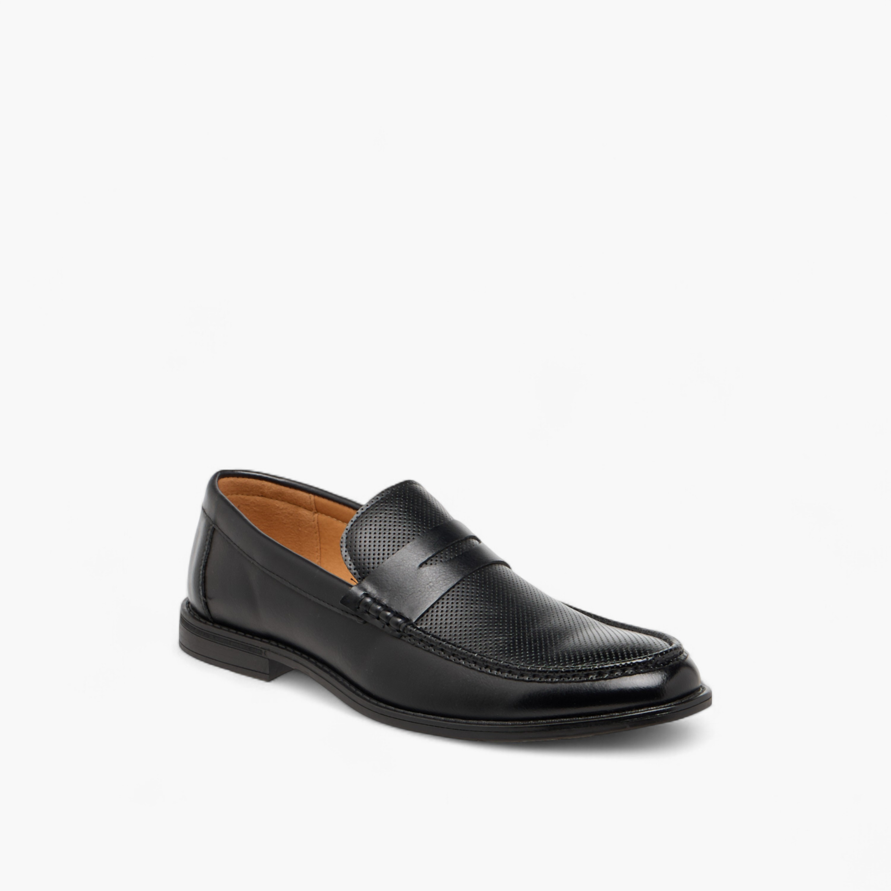 حذاء سهل الارتداء وبارز الملمس من أل بي أل من شو إكسبريس-men-shoes-formalshoes-image-2