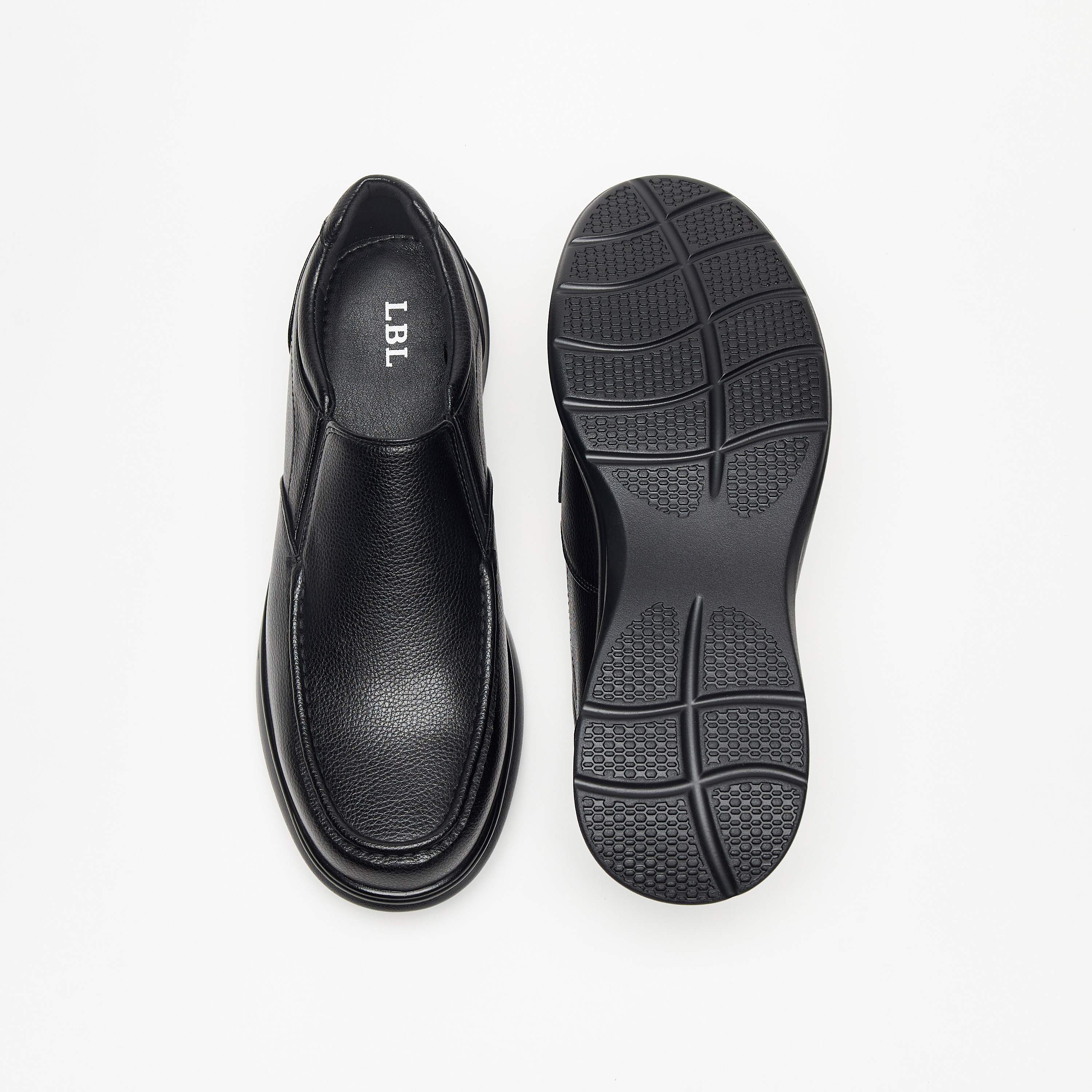 LBL by Shoexpress Men's Solid Slip-On Loafers-men-shoes-formalshoes-image-4