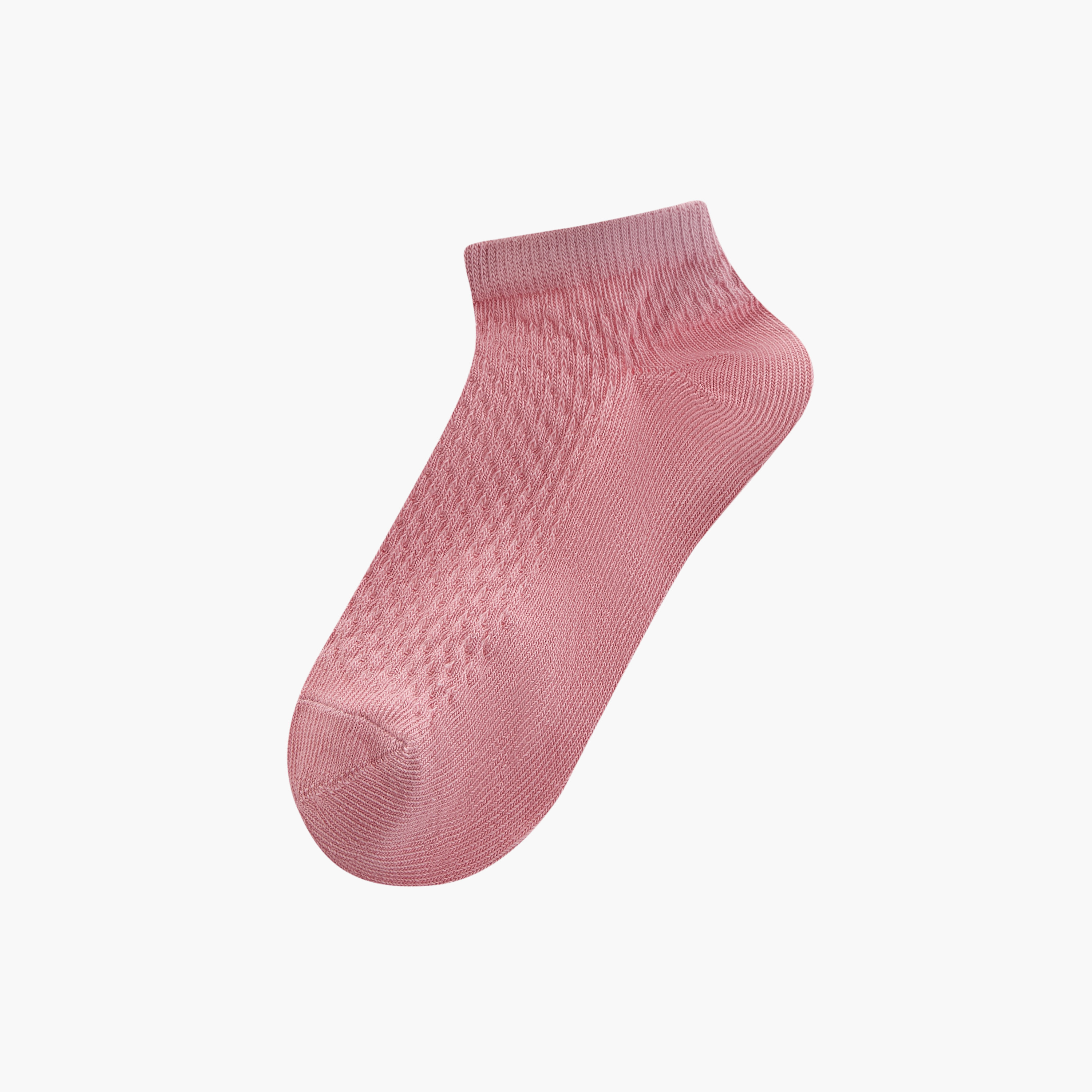 طقم جوارب 5 أزواج بارزة الملمس بطول الكاحل من ليتل ميسي-girls-accessories-socks-image-2