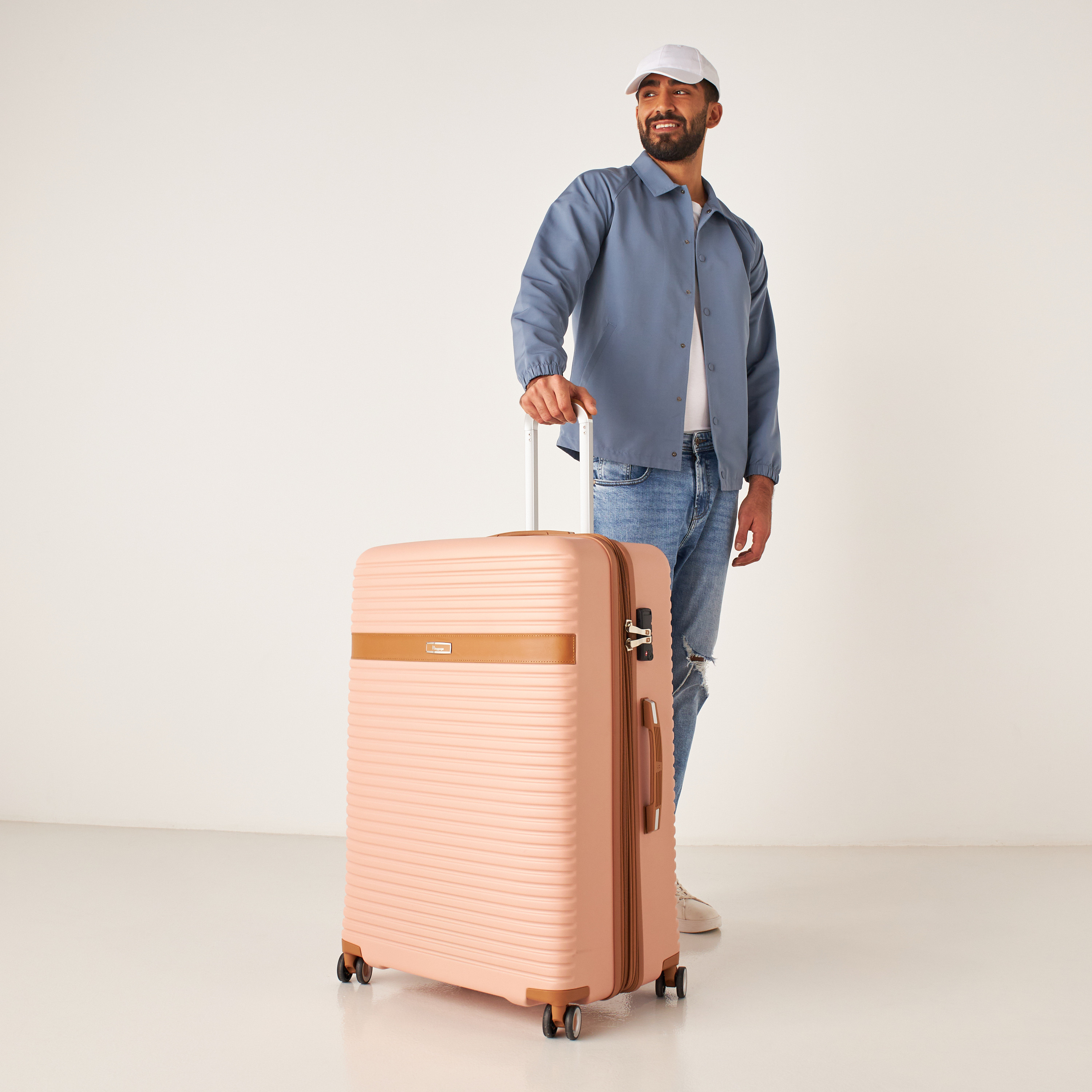 Retractable wheels luggage online